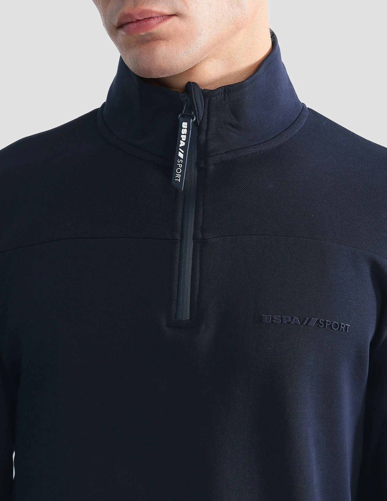 Regular Fit Solid Active Sweatshirt - Image 7
