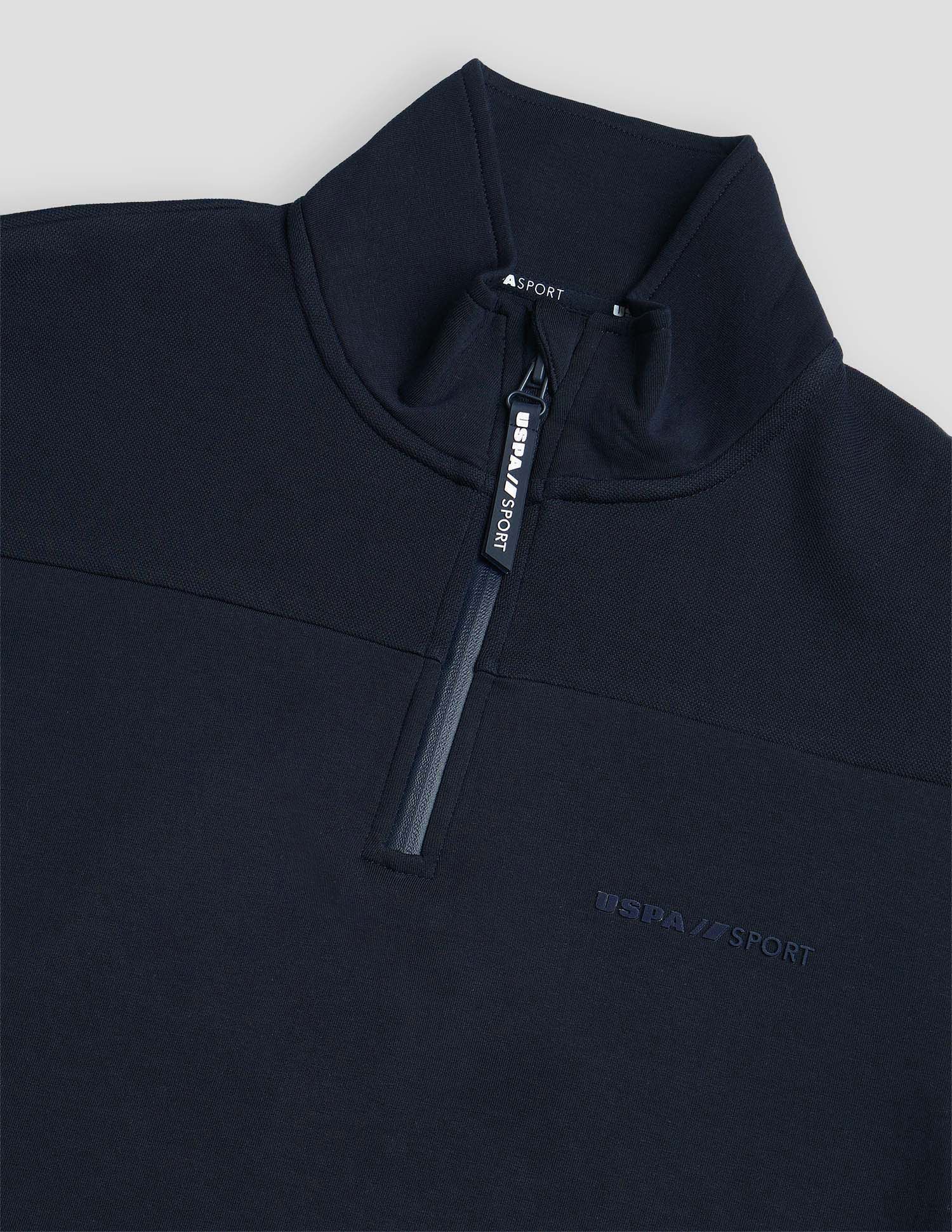 Regular Fit Solid Active Sweatshirt - Image 8