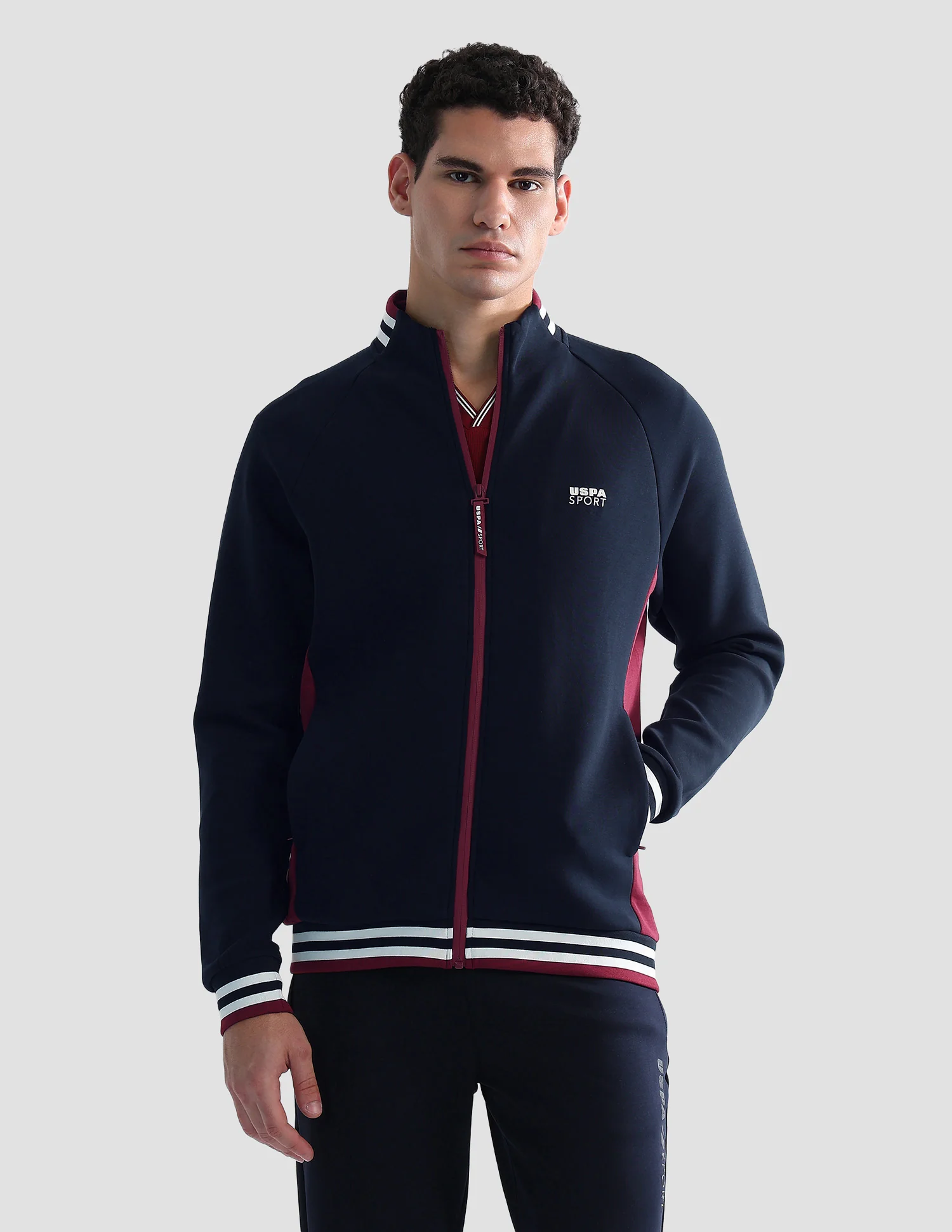 Regular Fit Solid Active Sweatshirt - Image 6