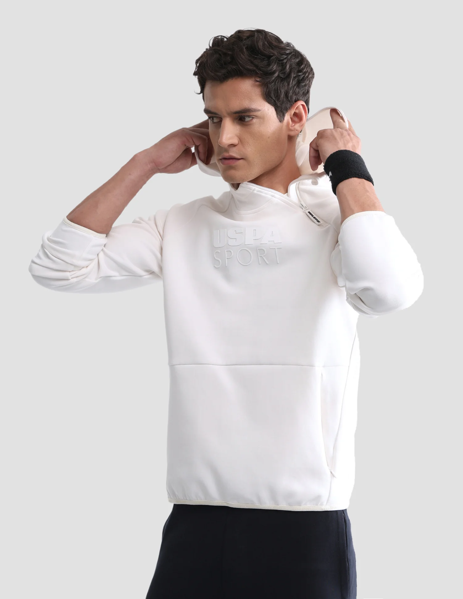 Regular Fit Solid Active Sweatshirt - Image 10