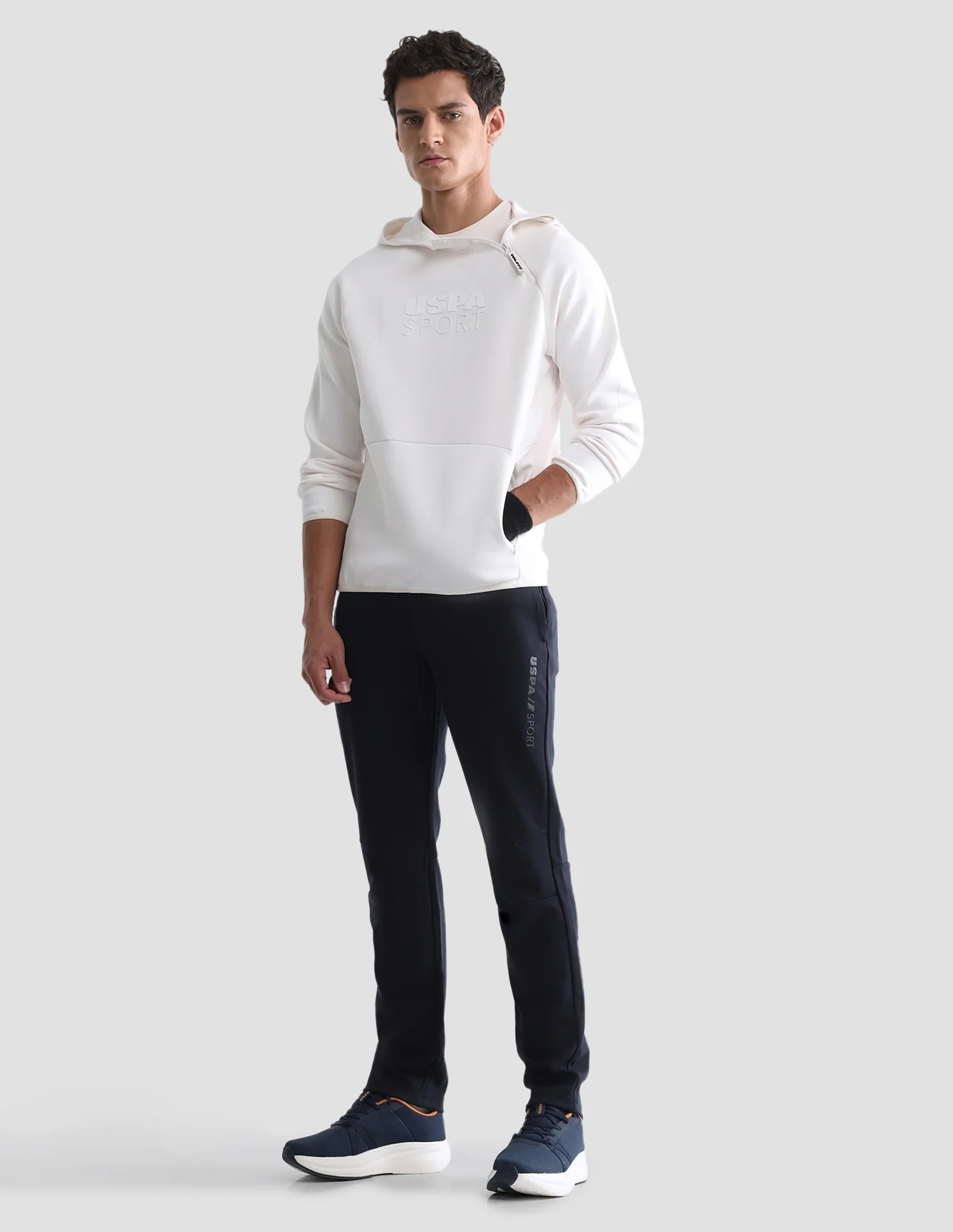Regular Fit Solid Active Sweatshirt - Image 3