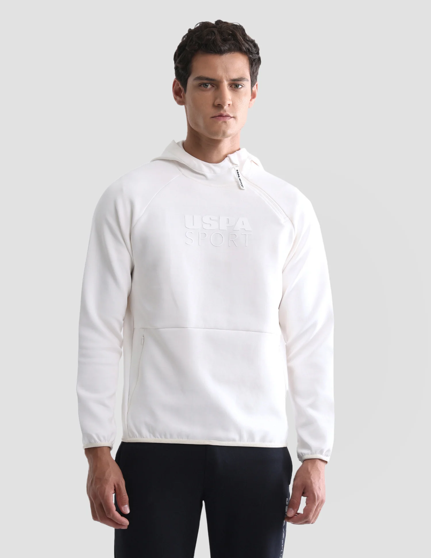 Regular Fit Solid Active Sweatshirt - Image 6