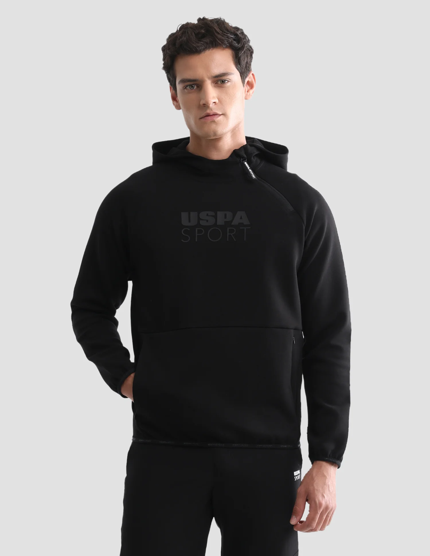 Regular Fit Solid Active Sweatshirt - Image 6