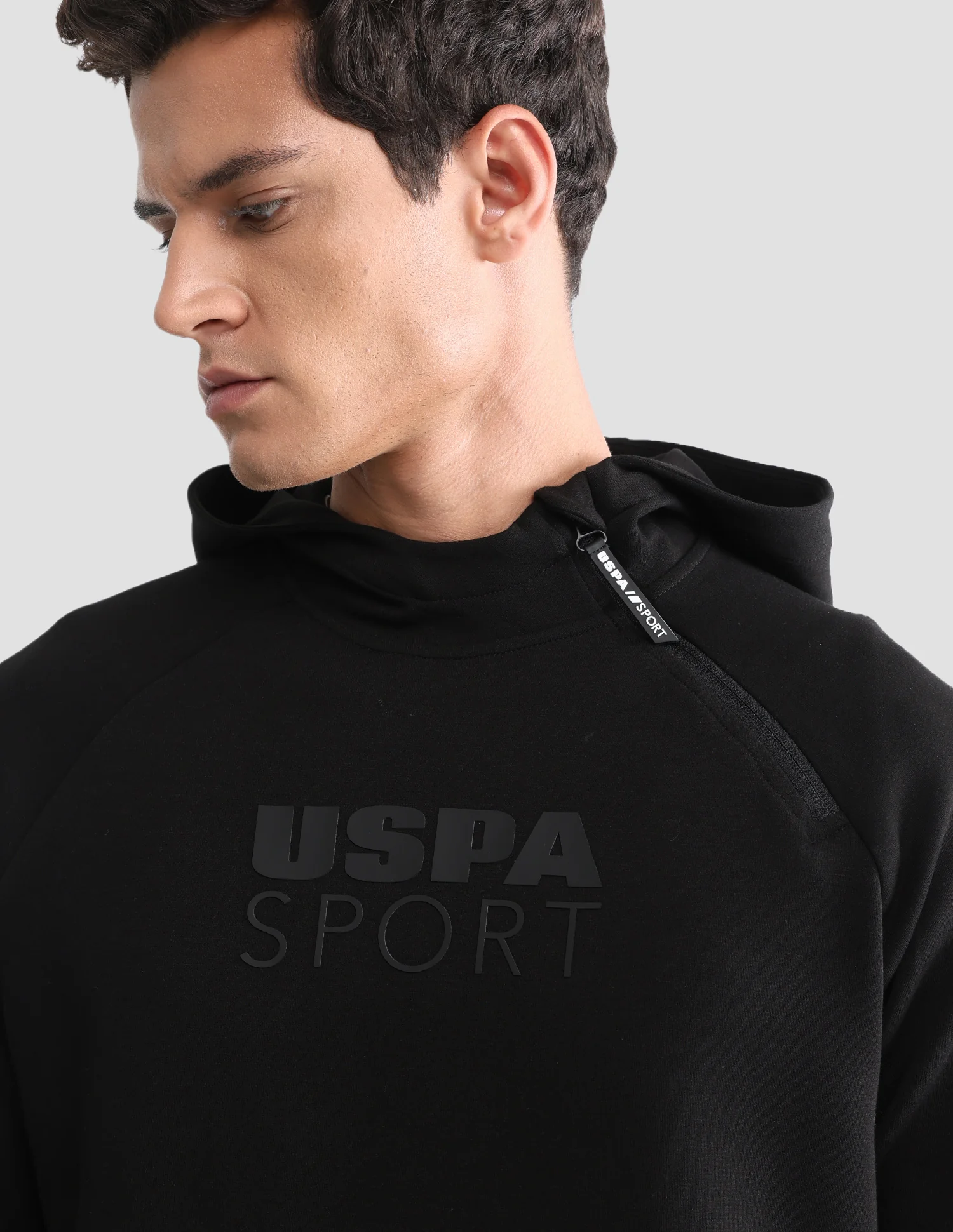 Regular Fit Solid Active Sweatshirt - Image 7