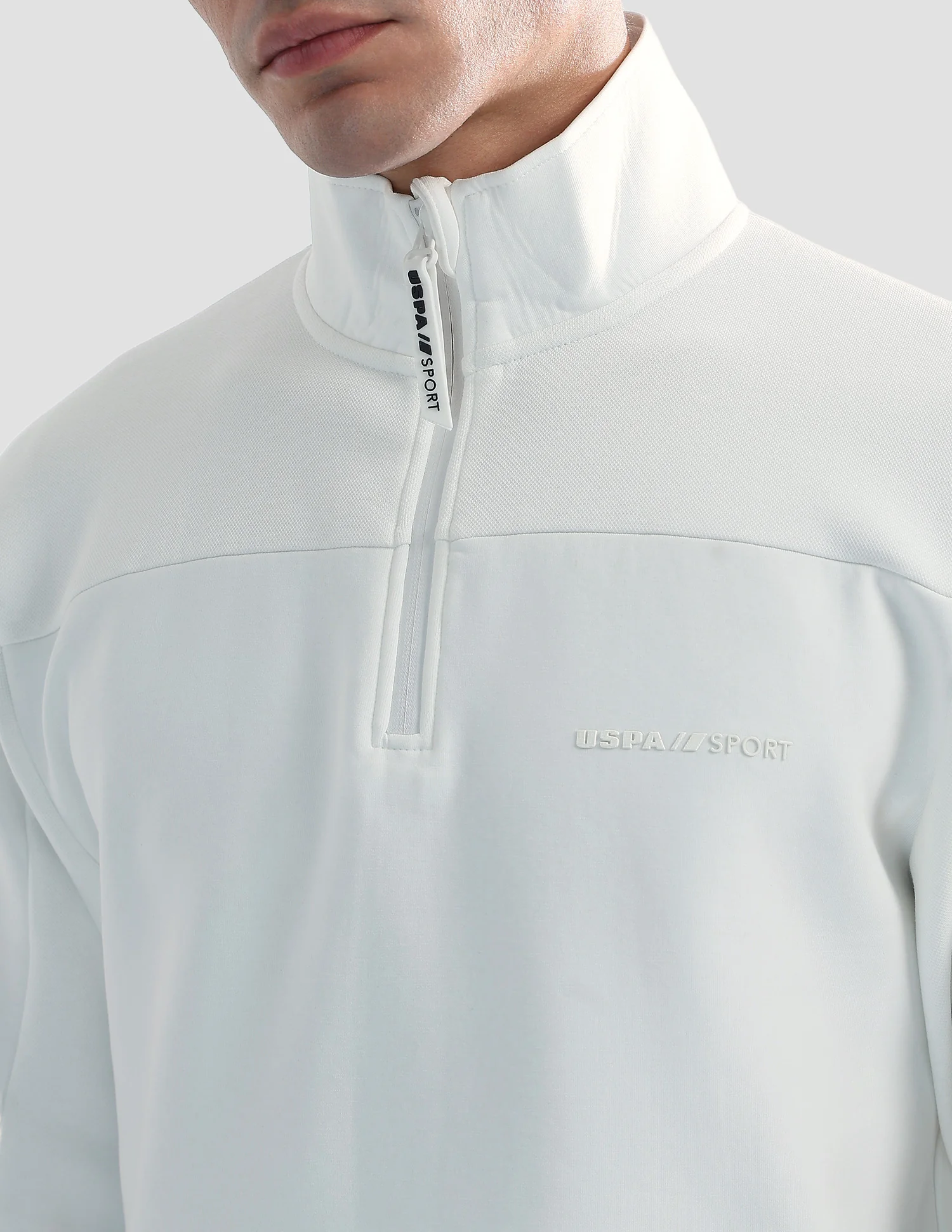 Regular Fit Solid Active Sweatshirt - Image 7