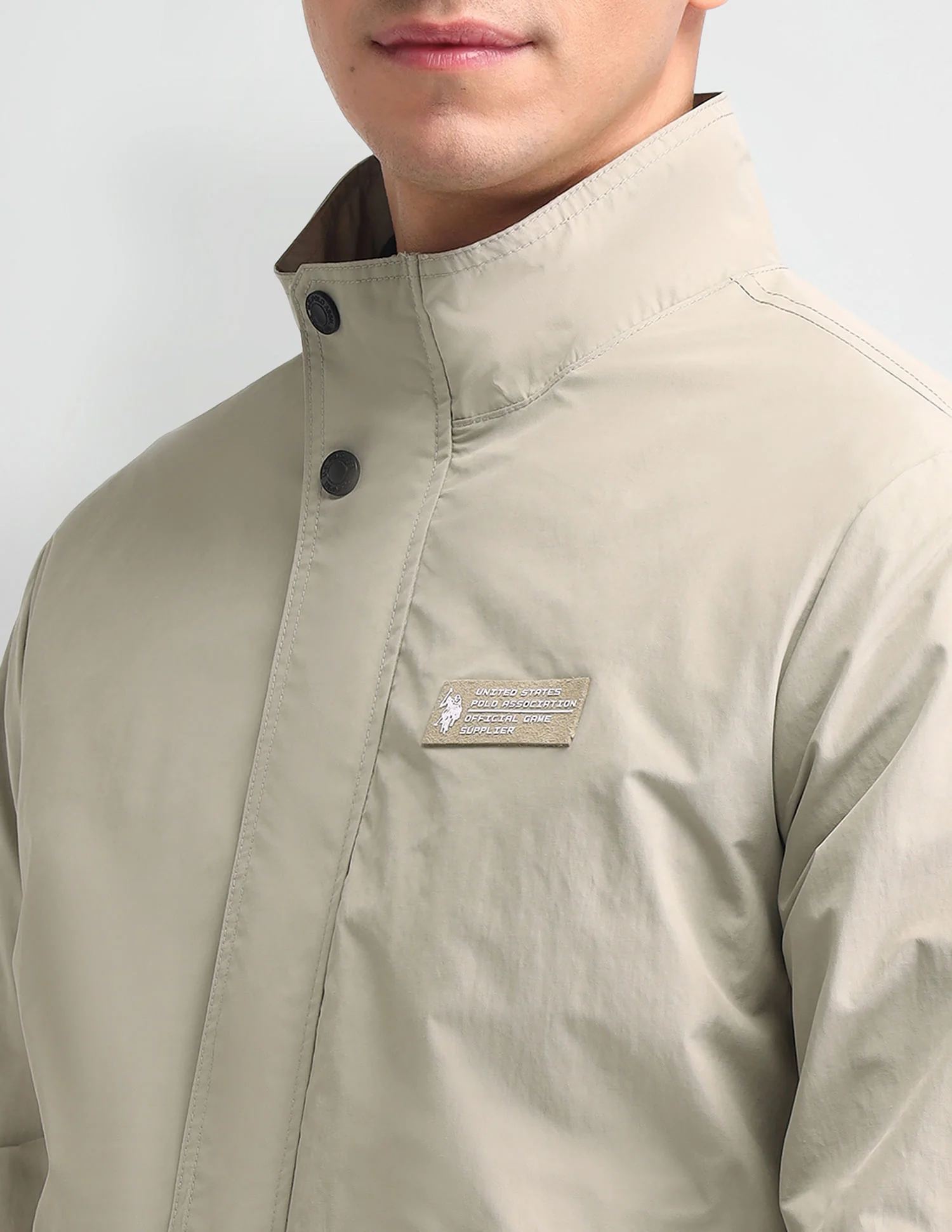 Regular Fit Solid Casual Jacket - Image 7