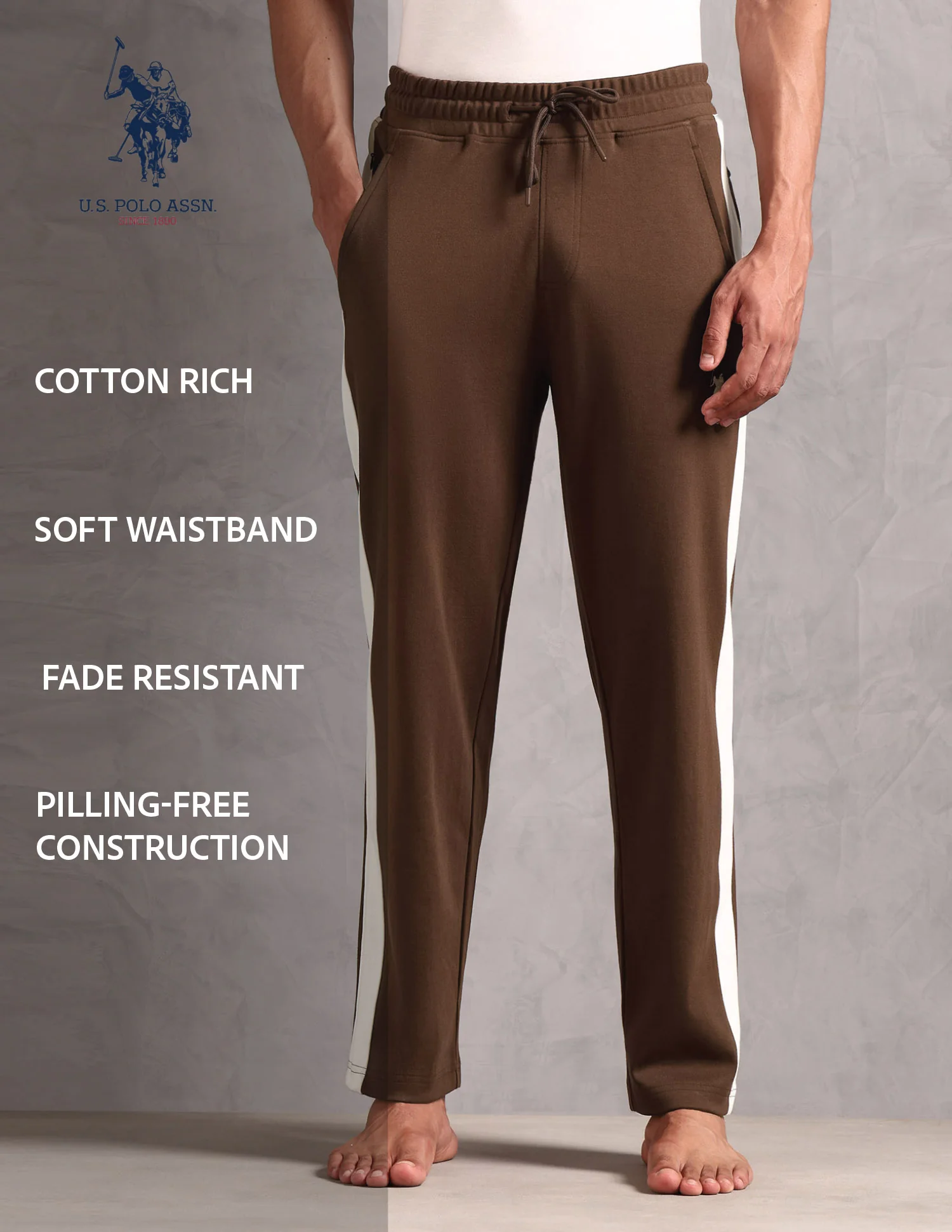 Regular Fit Solid OR004 Lounge Pants - Pack Of 1 - Image 11