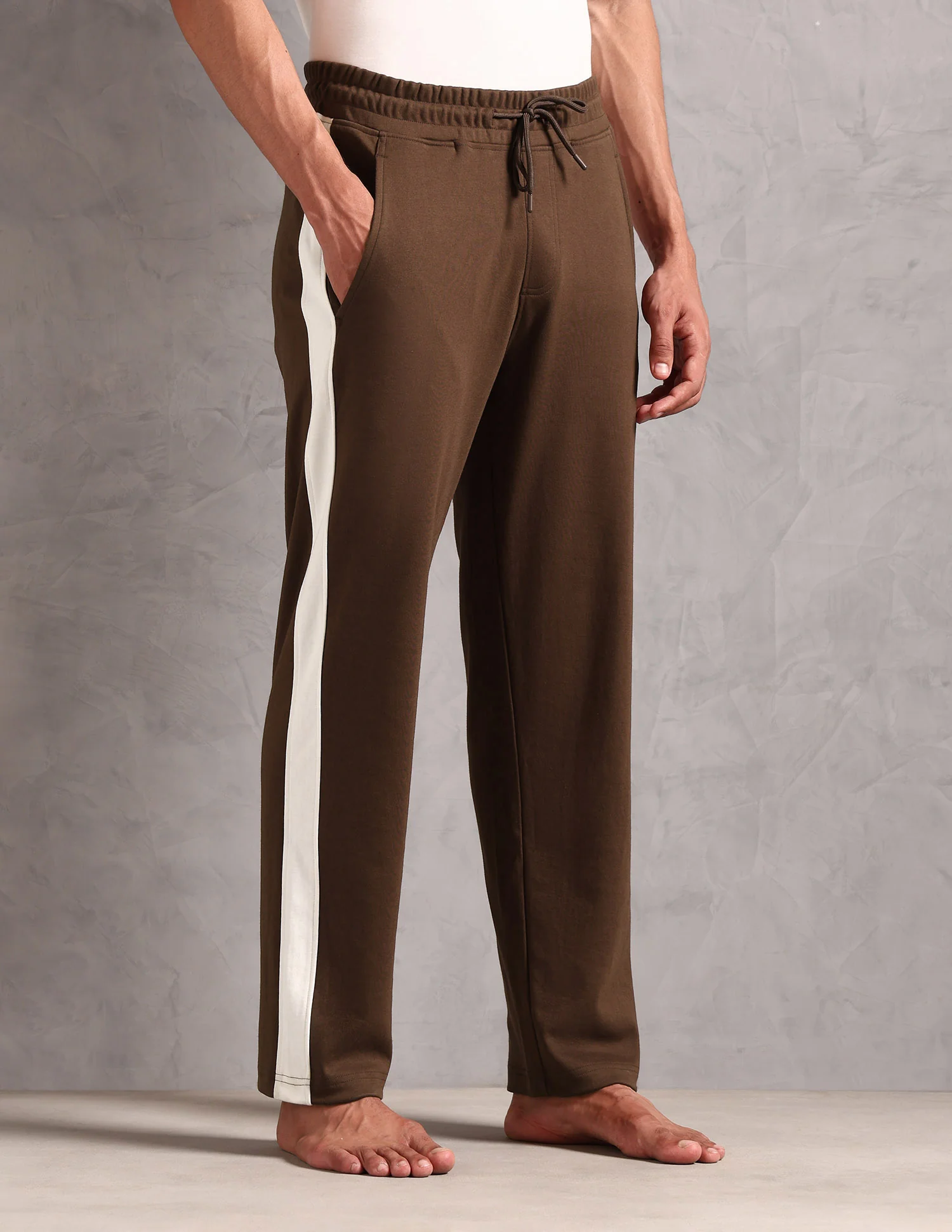 Regular Fit Solid OR004 Lounge Pants - Pack Of 1 - Image 4