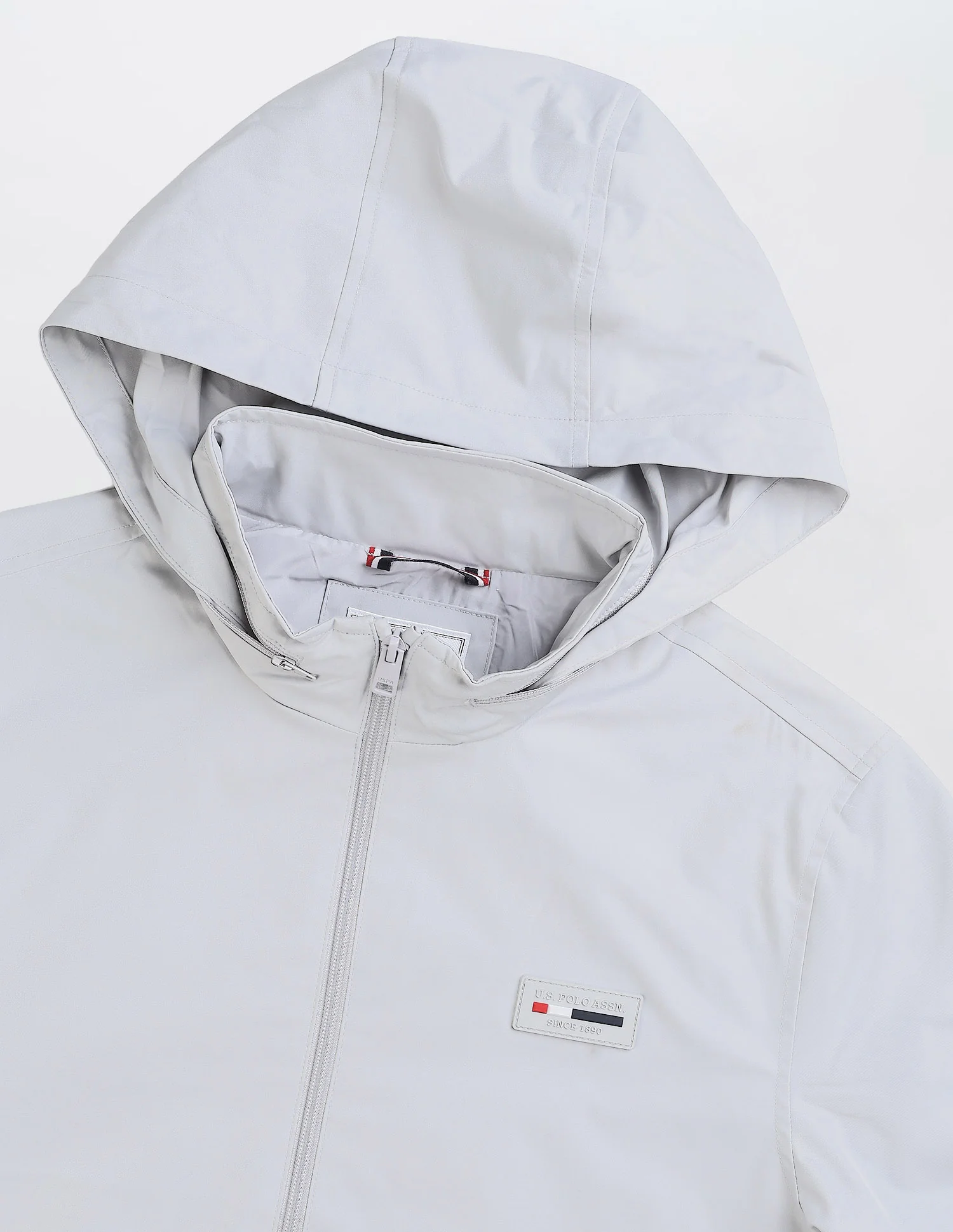 Regular Fit Solid Packable Hood Jacket - Image 2