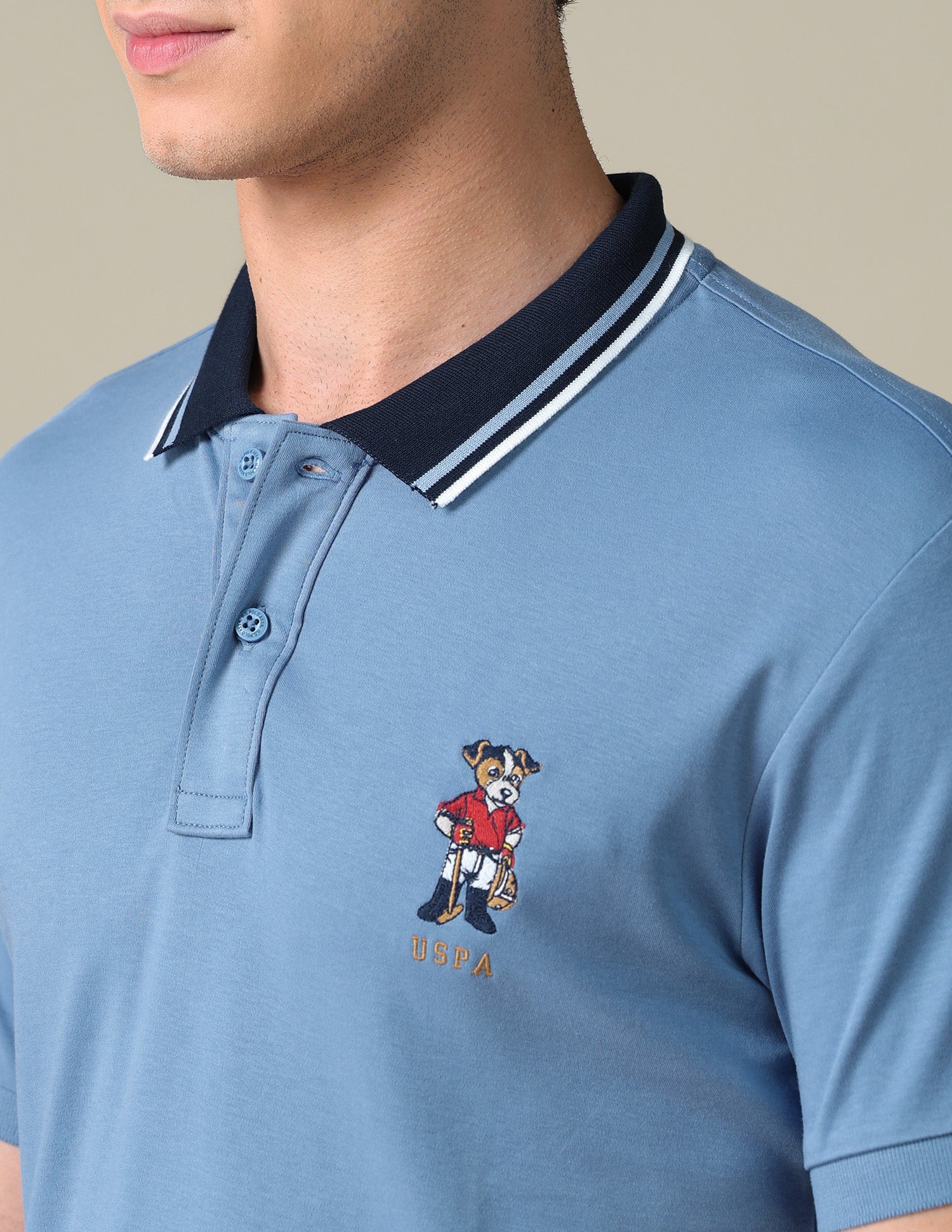 Regular Fit Solid Polo Shirt - Image 7