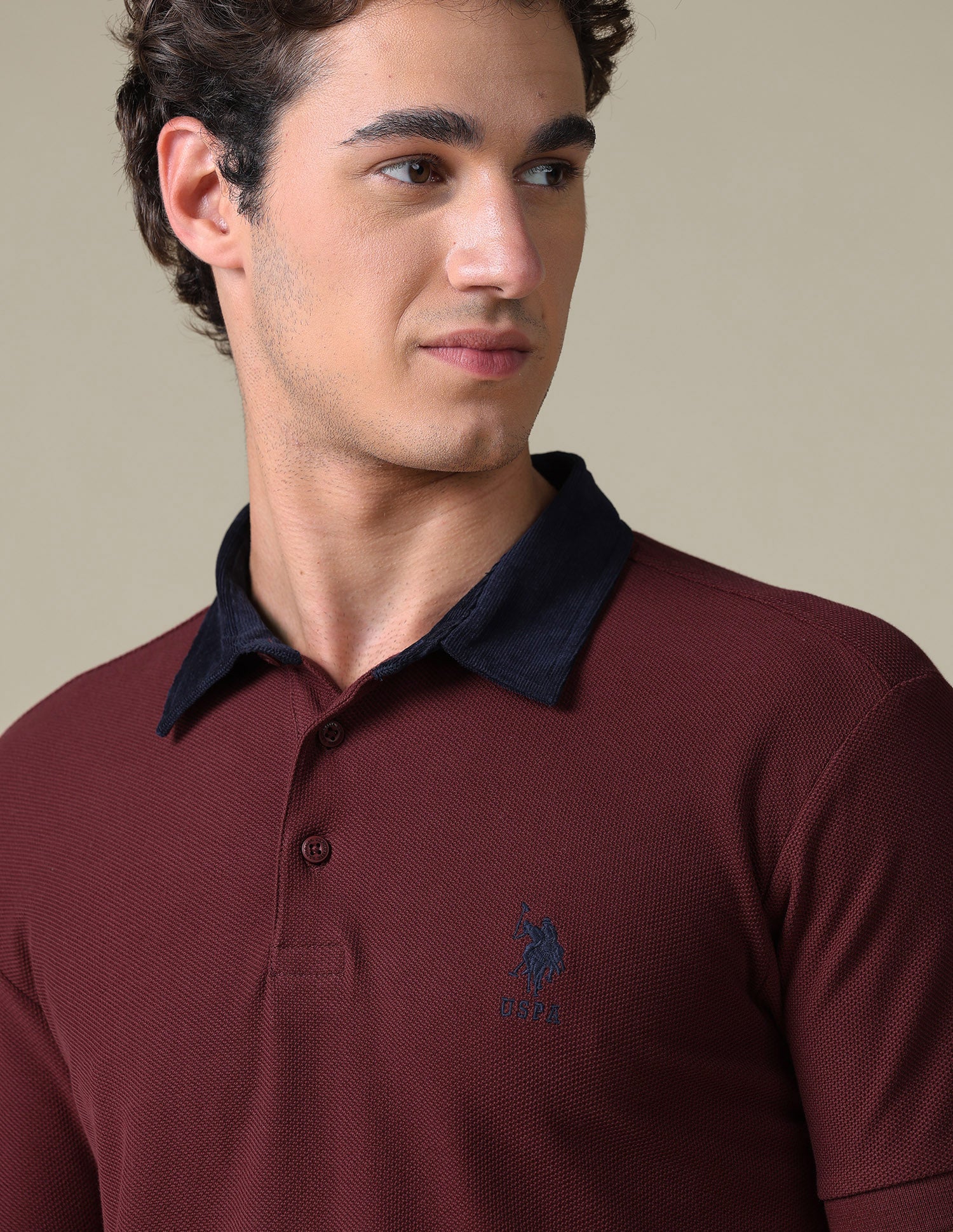 Regular Fit Solid Polo Shirt - Image 7