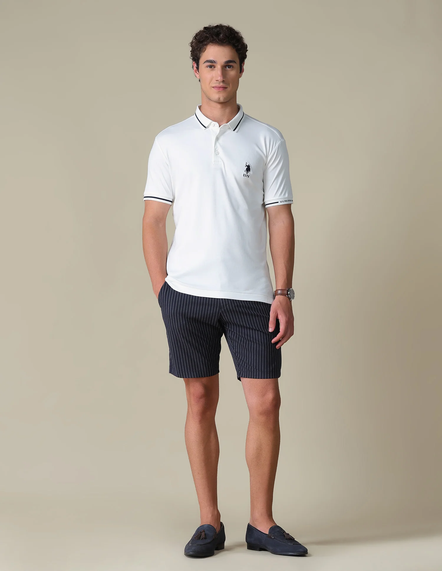 Regular Fit Solid Polo Shirt - Image 3