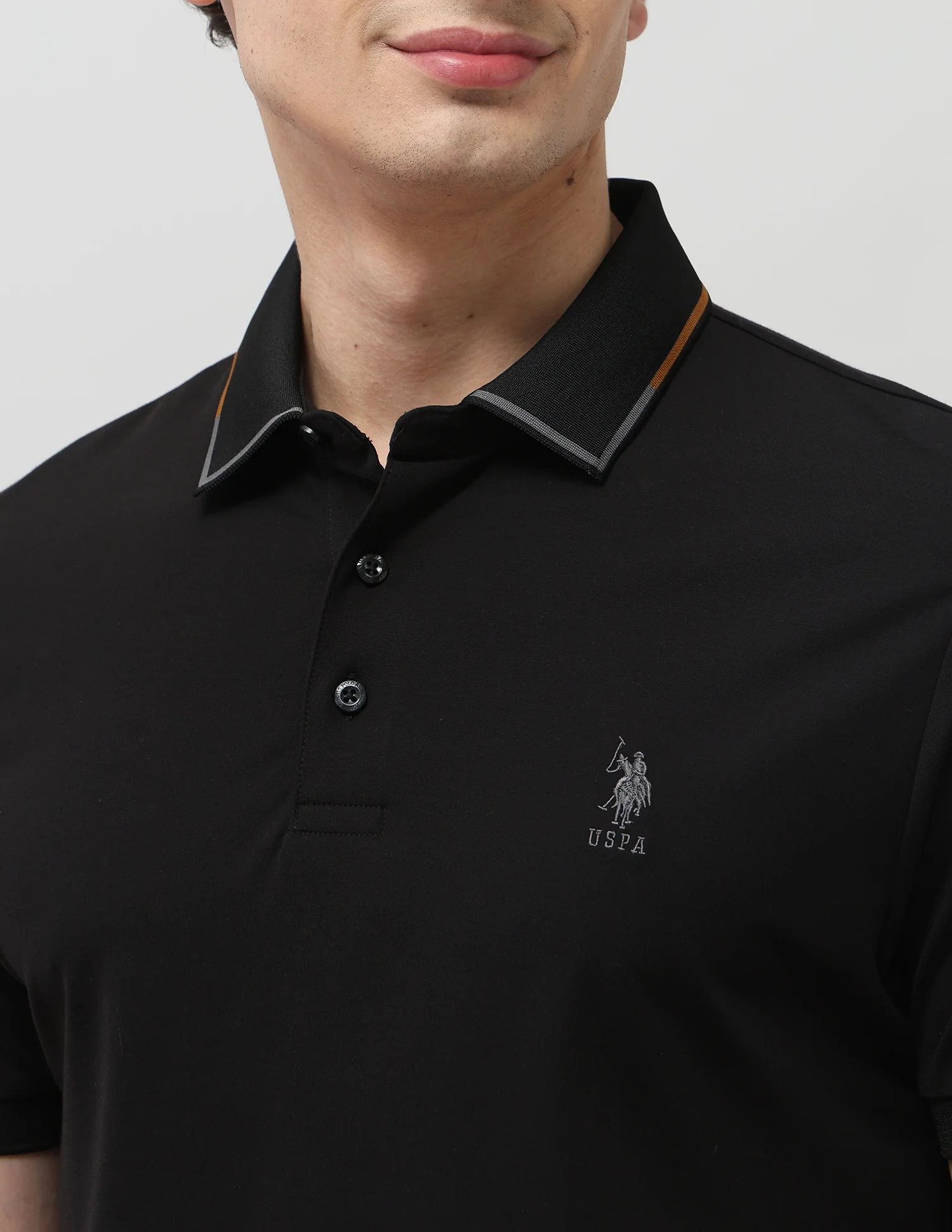 Regular Fit Solid Polo Shirt - Image 7
