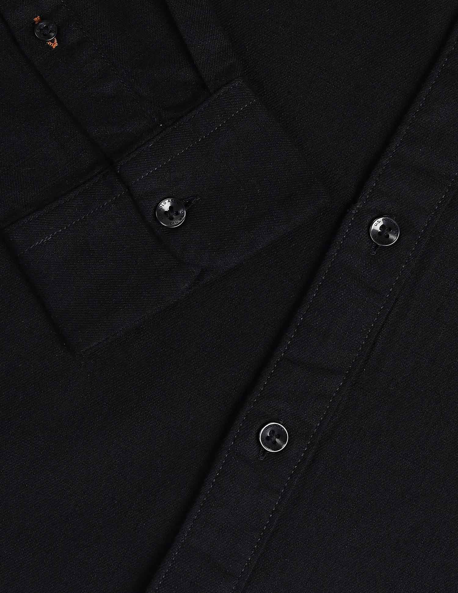Regular Fit Solid Shirt - Image 8