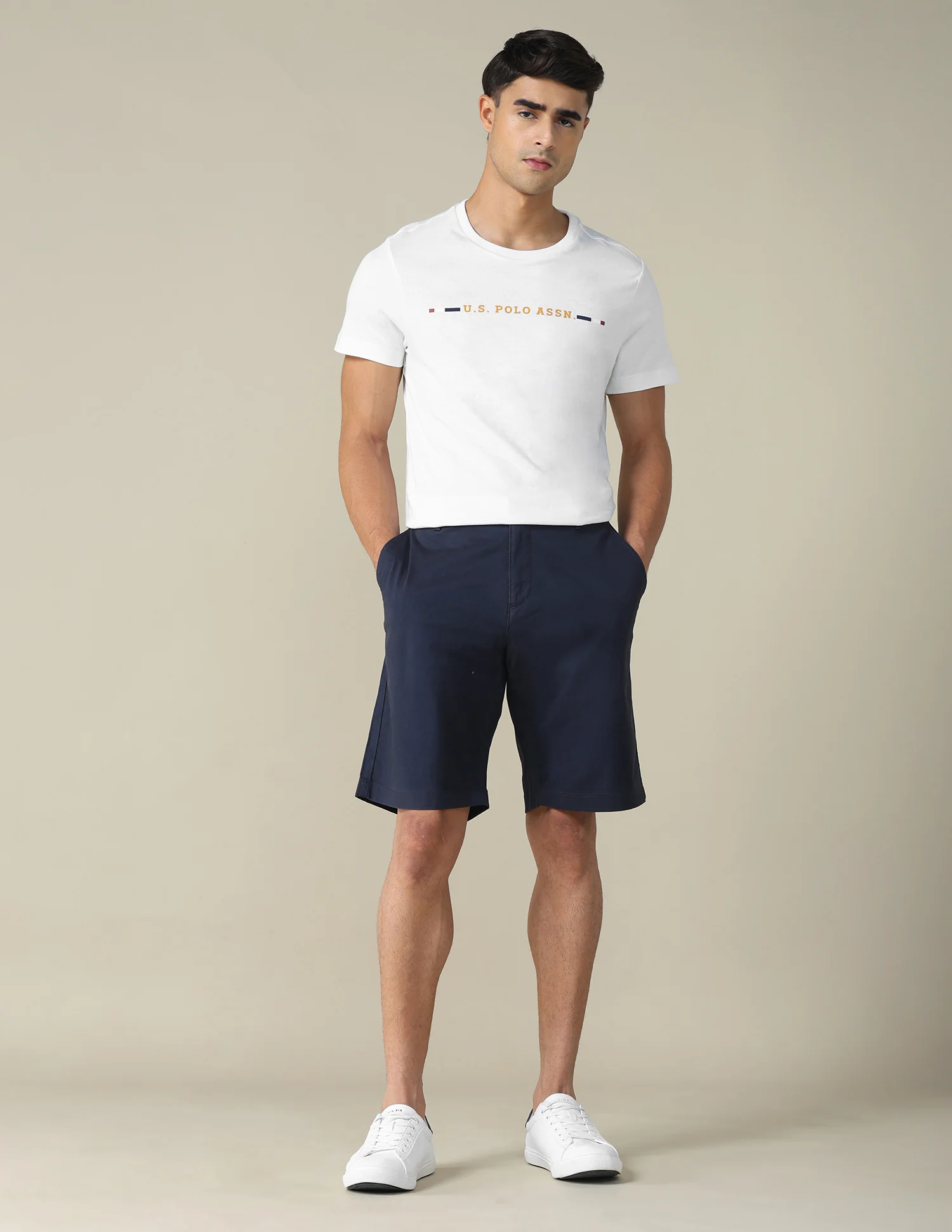 Regular Fit Solid T-shirt - Image 3