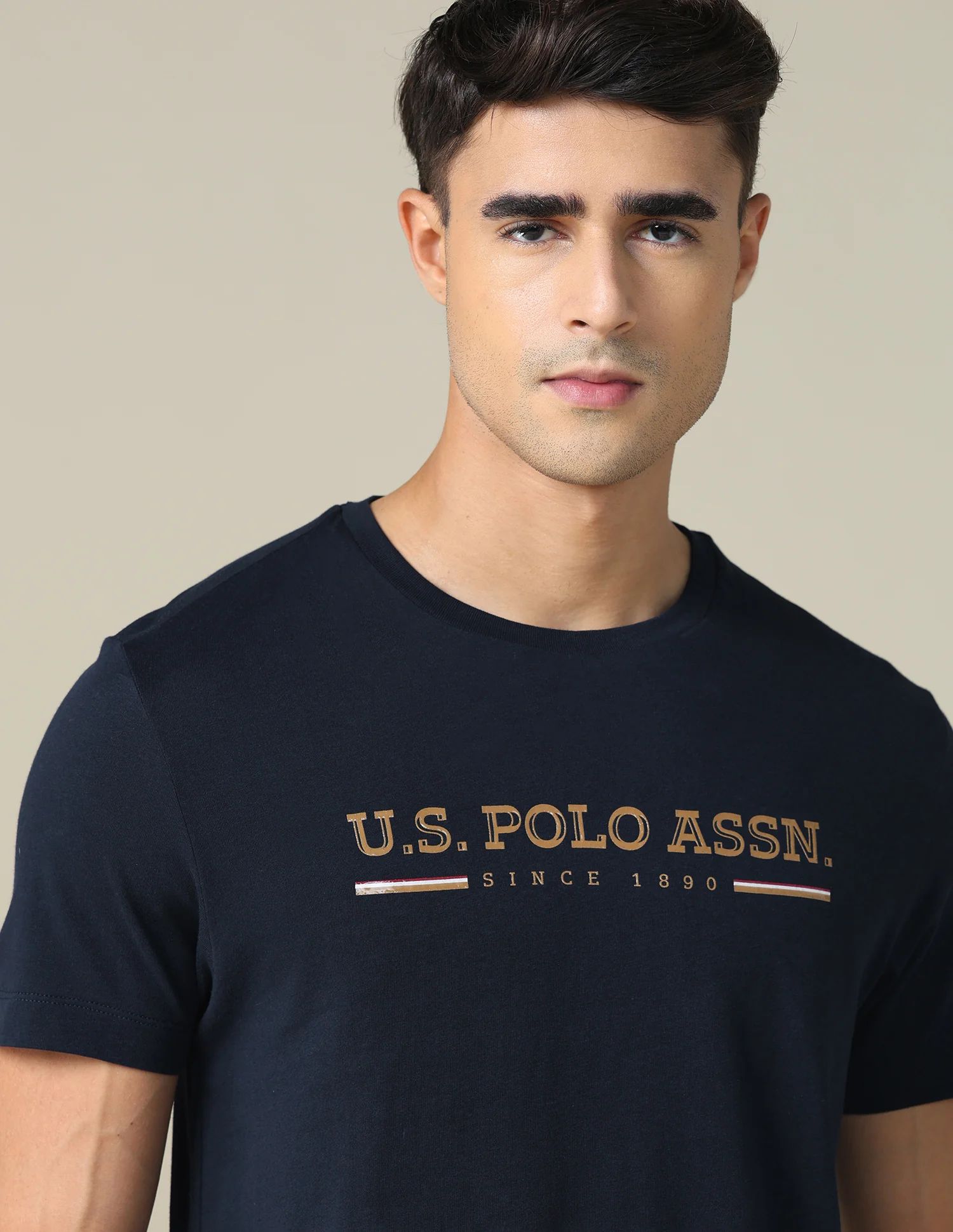 Regular Fit Solid T-shirt - Image 7