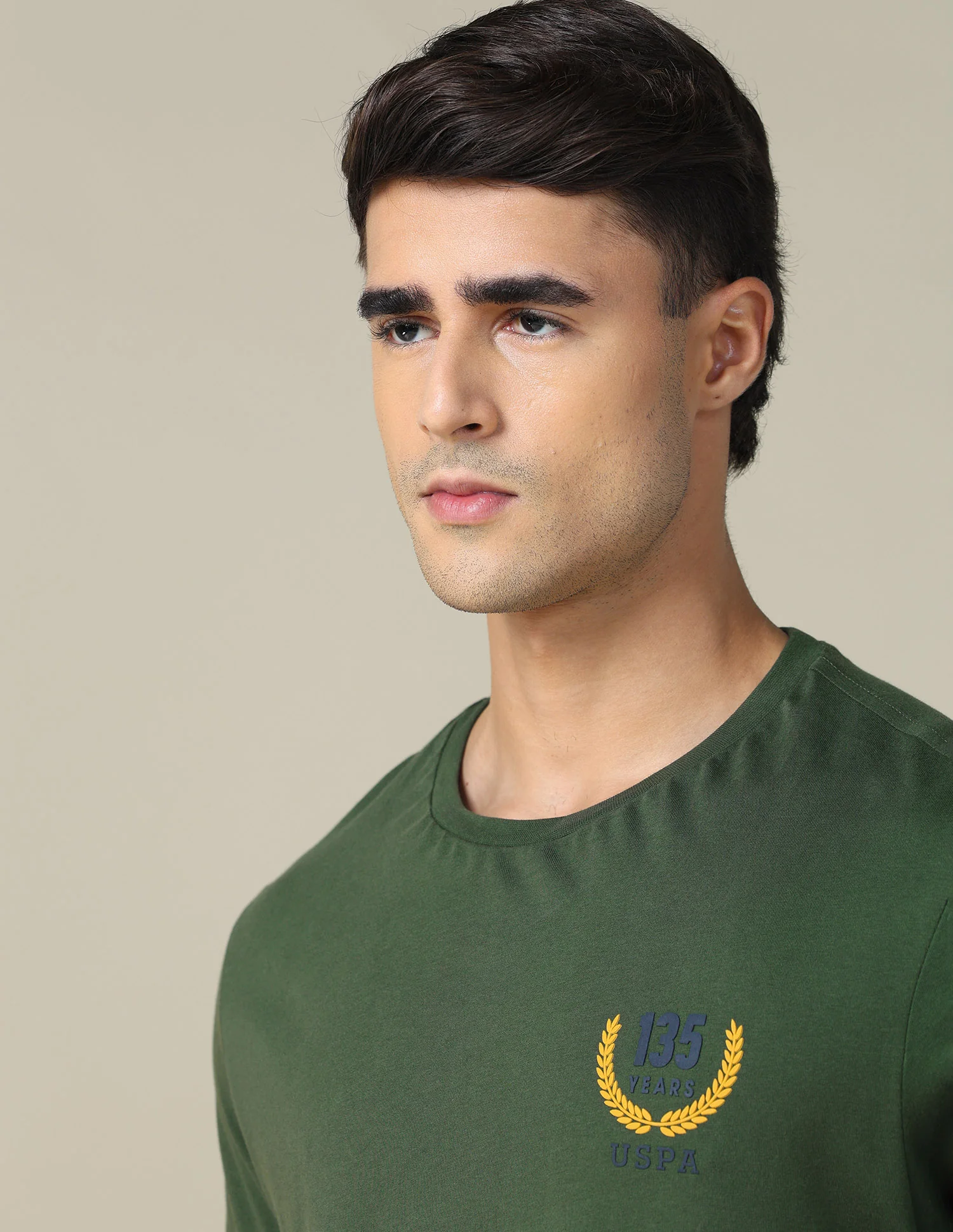 Regular Fit Solid T-shirt - Image 7