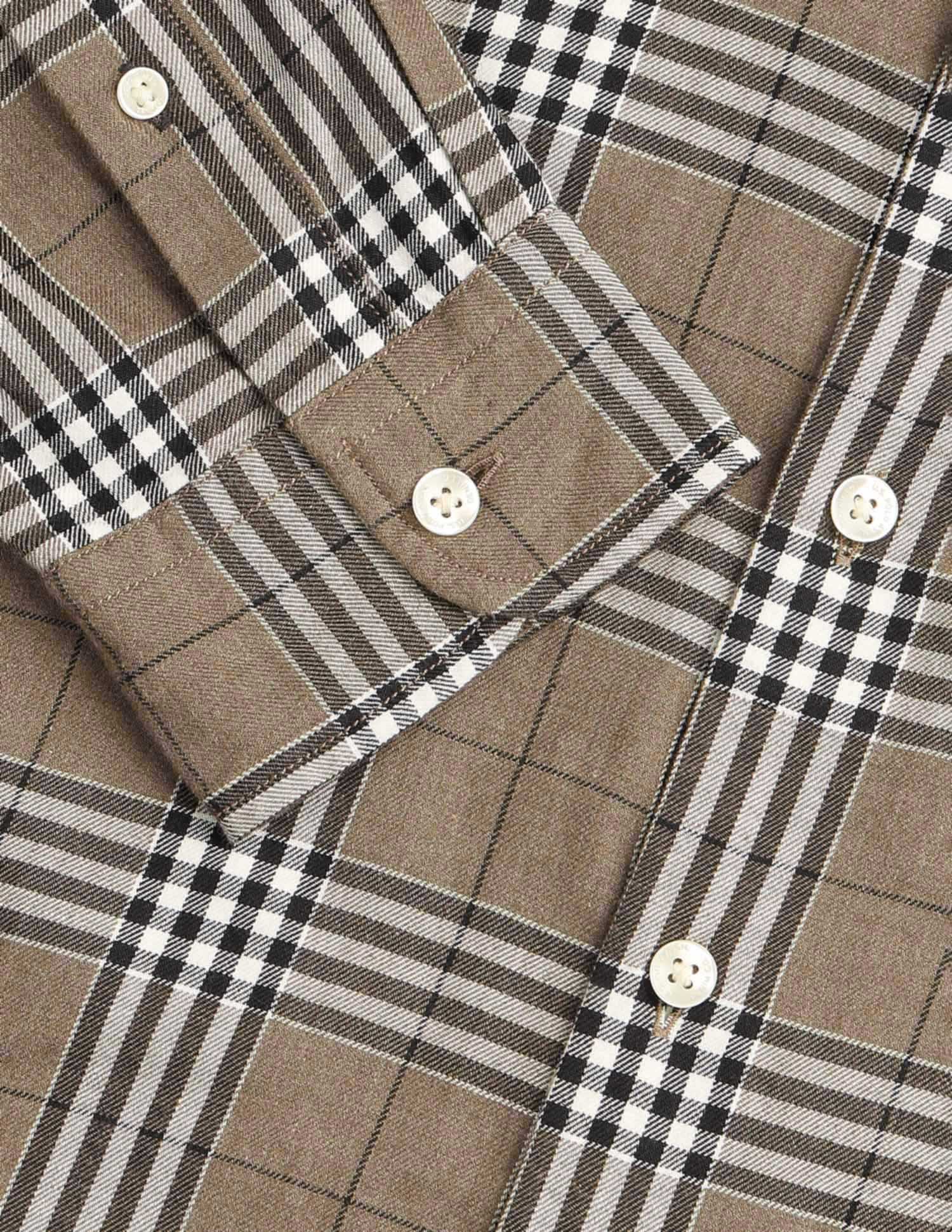 Regular Fit Tartan Checked Shirt - Image 8