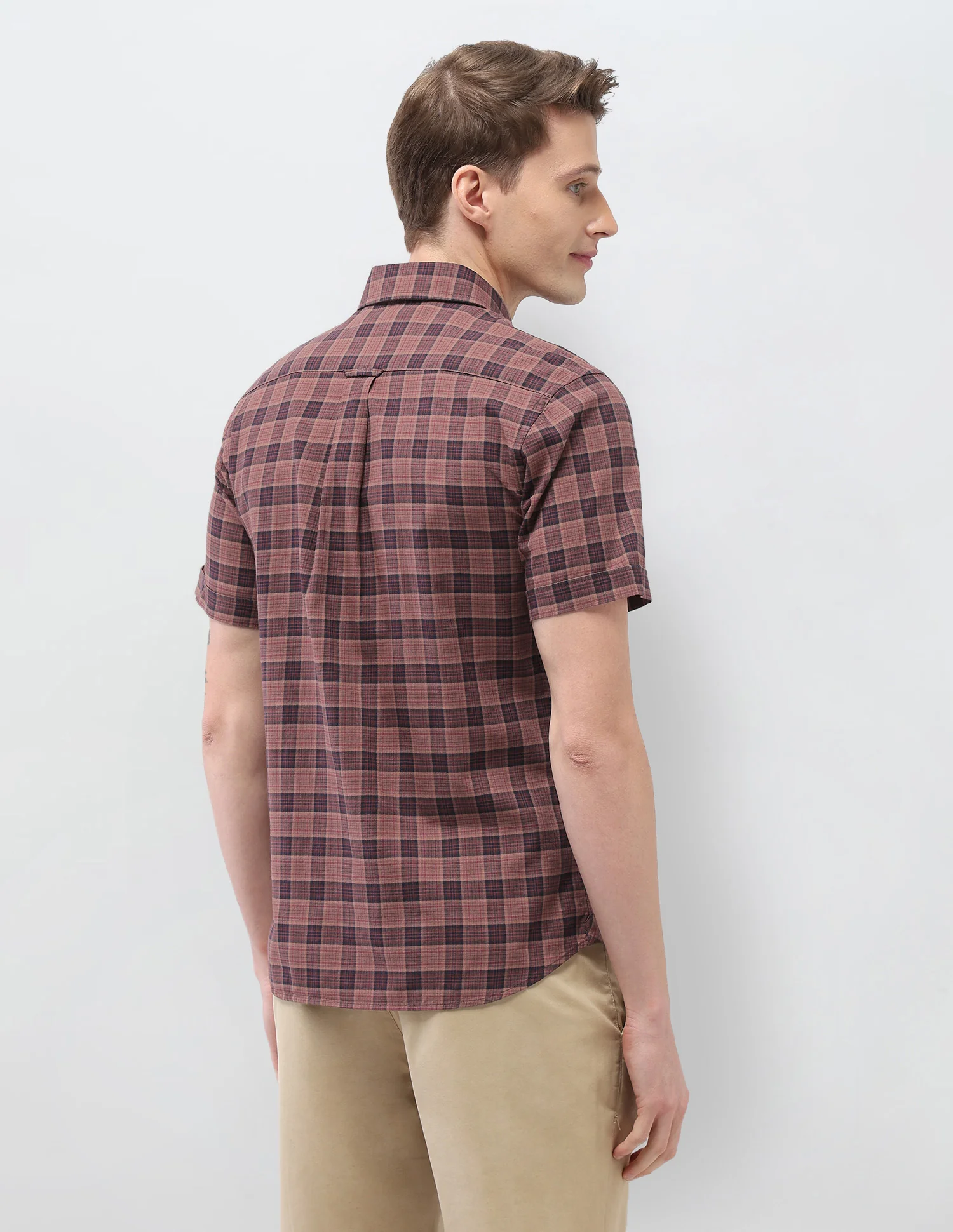 Regular Fit Tartan Checked Sotogrande Shirt - Image 5