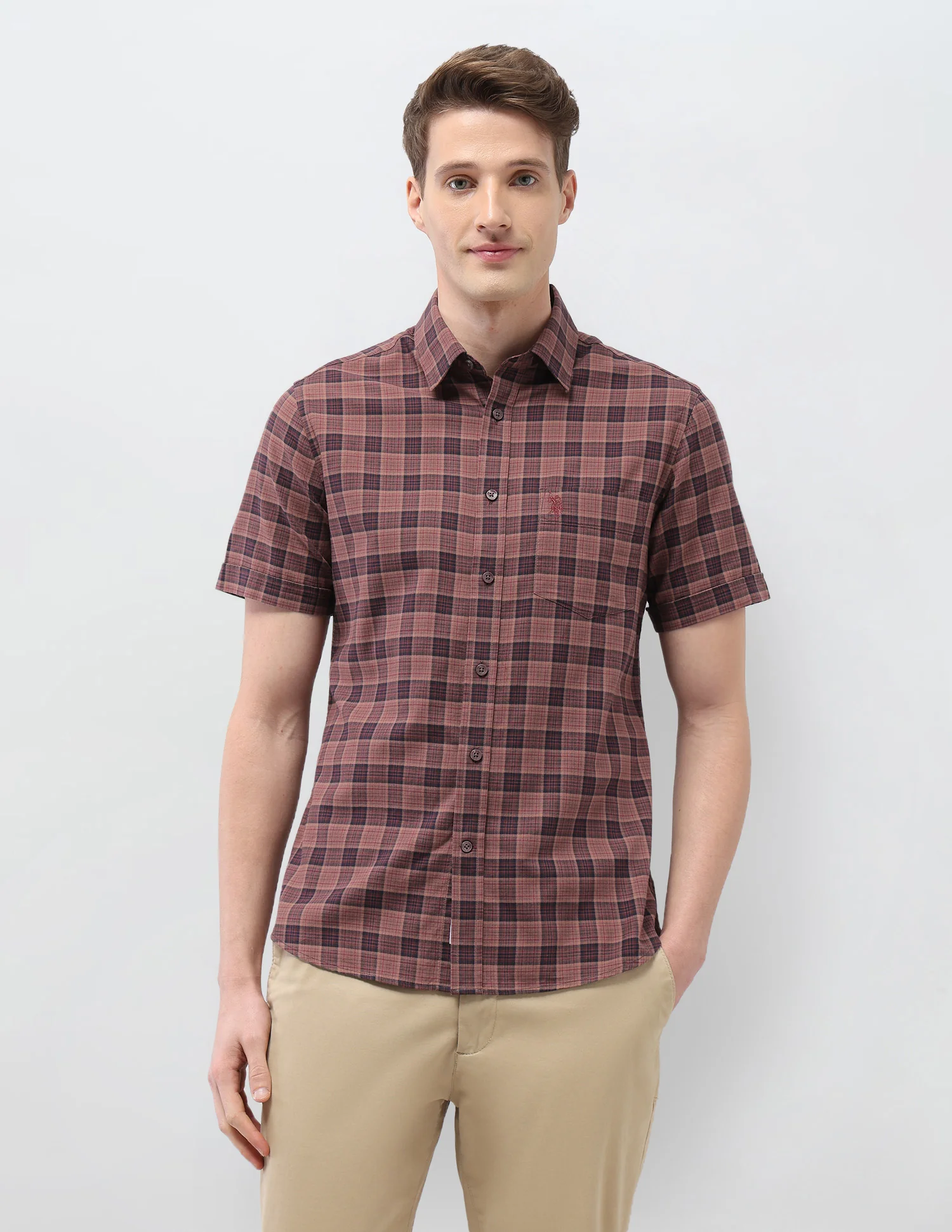 Regular Fit Tartan Checked Sotogrande Shirt - Image 6
