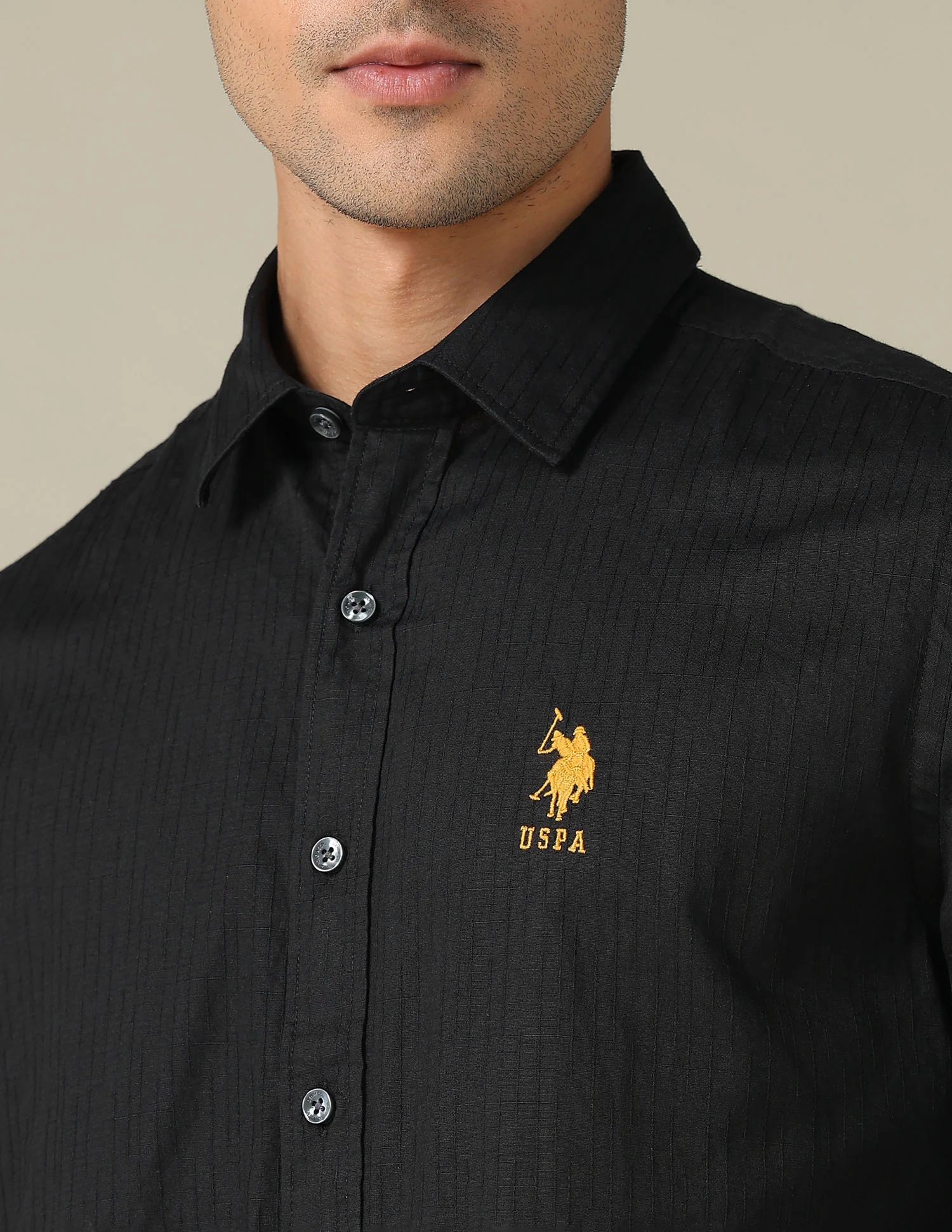 Regular Fit Textured Shirt - Image 7