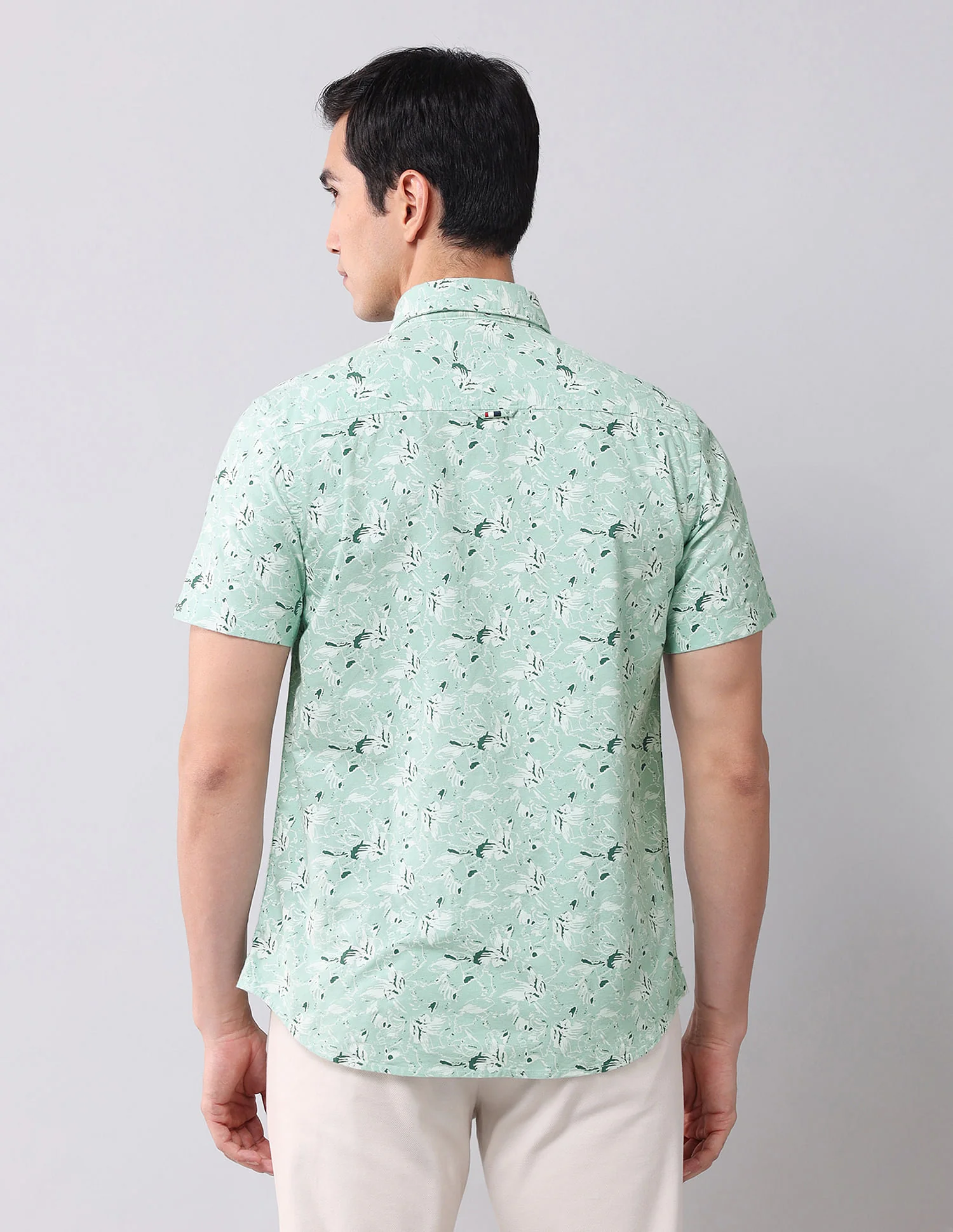 Regular Fit Twill Printed Shirt - Image 5