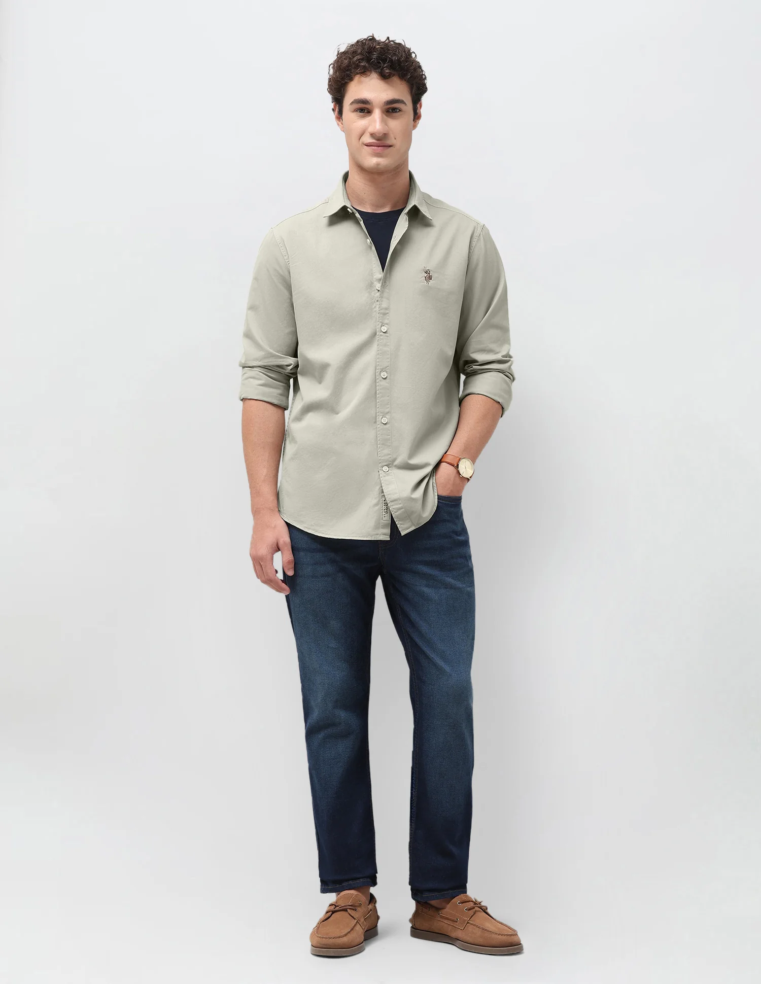 Regular Fit Twill Shirt - Image 3