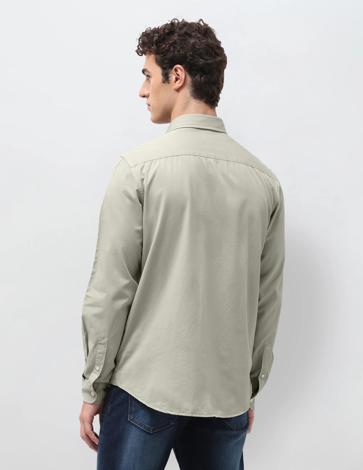 Regular Fit Twill Shirt - Image 5