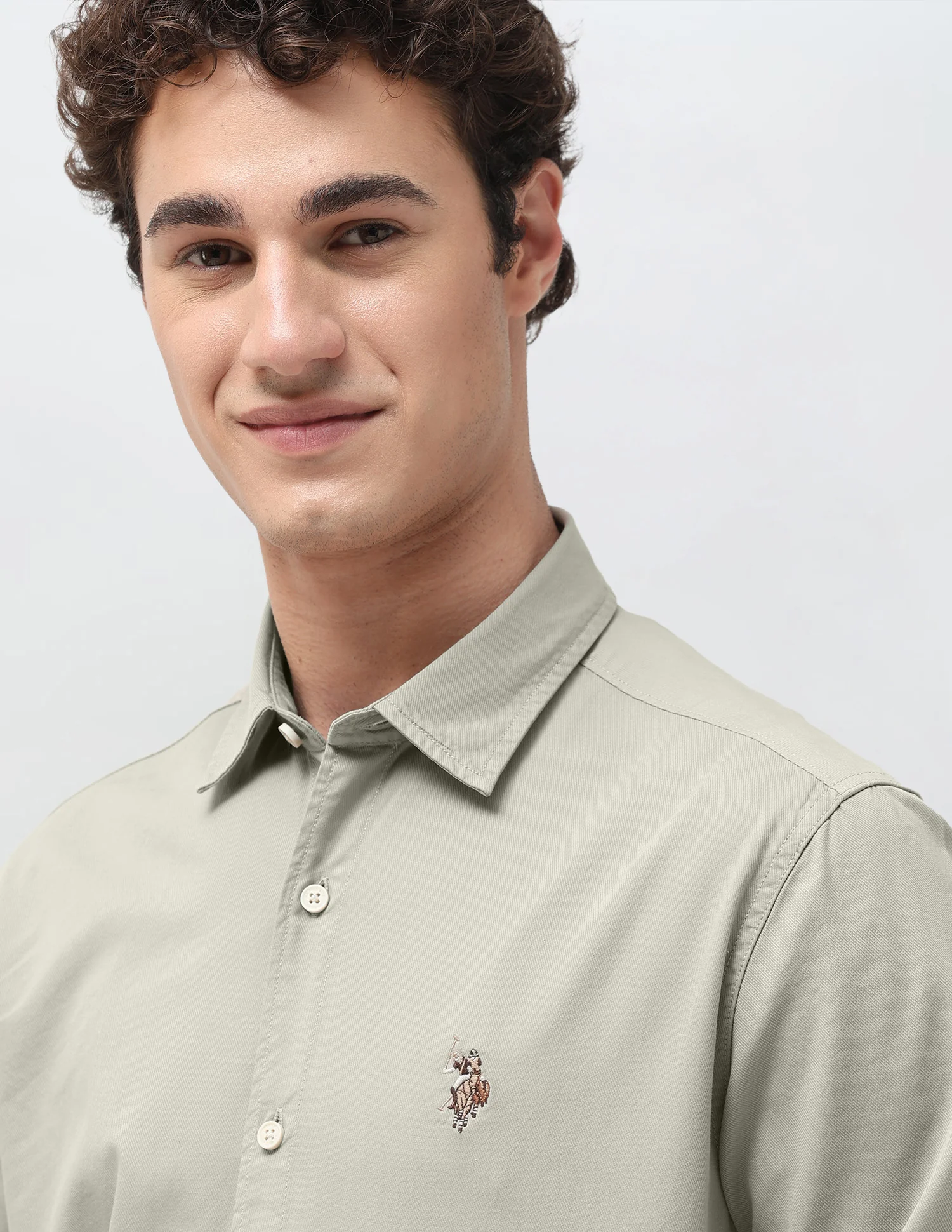 Regular Fit Twill Shirt - Image 7