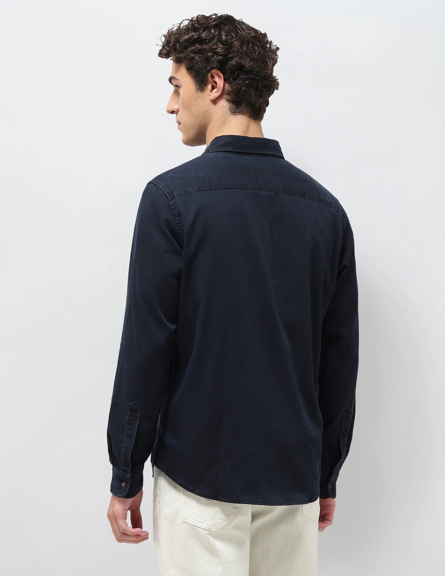 Regular Fit Twill Shirt - Image 5
