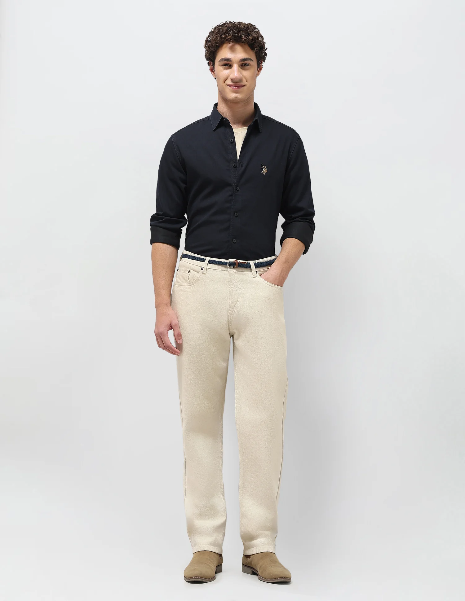 Regular Fit Twill Shirt - Image 3