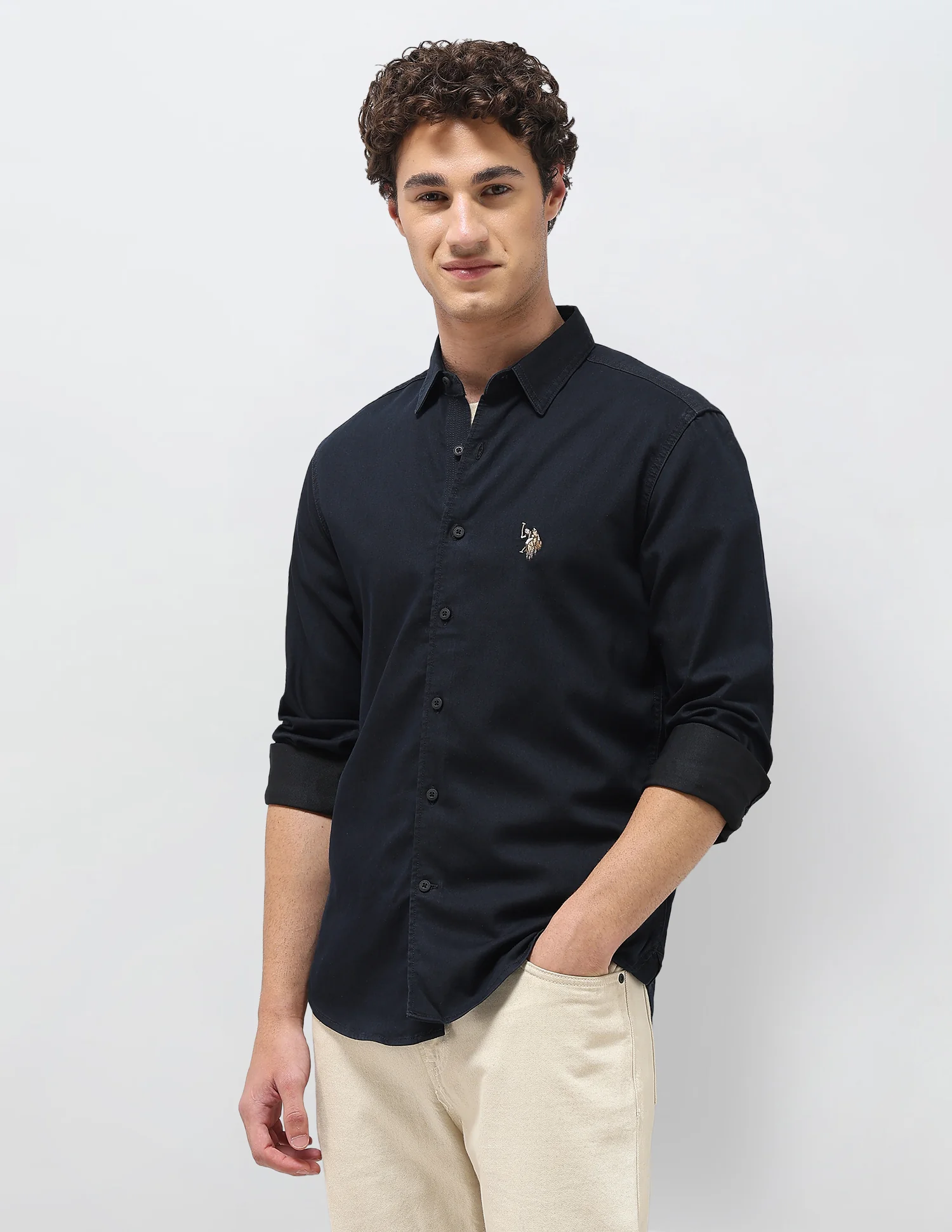 Regular Fit Twill Shirt - Image 4