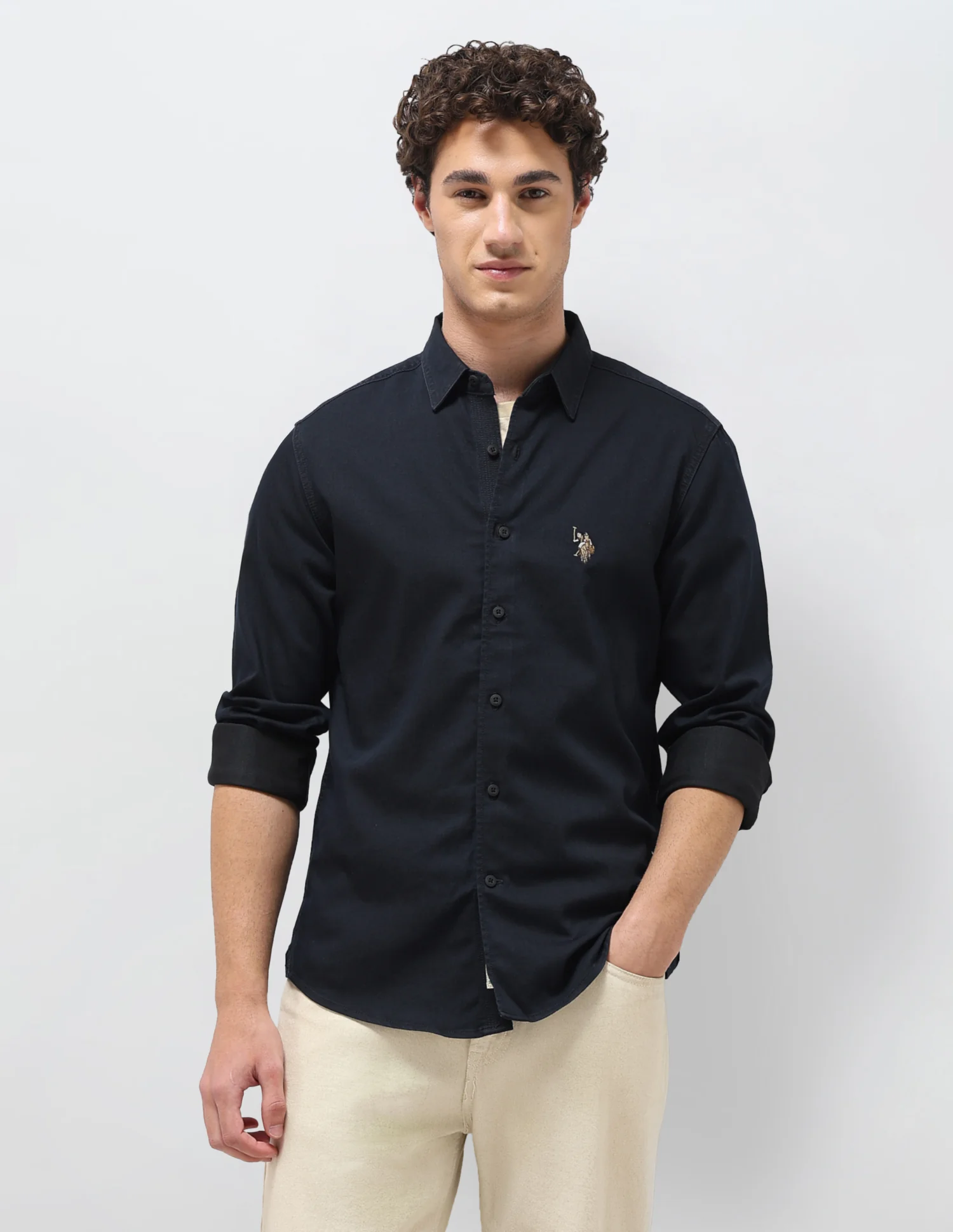 Regular Fit Twill Shirt - Image 6