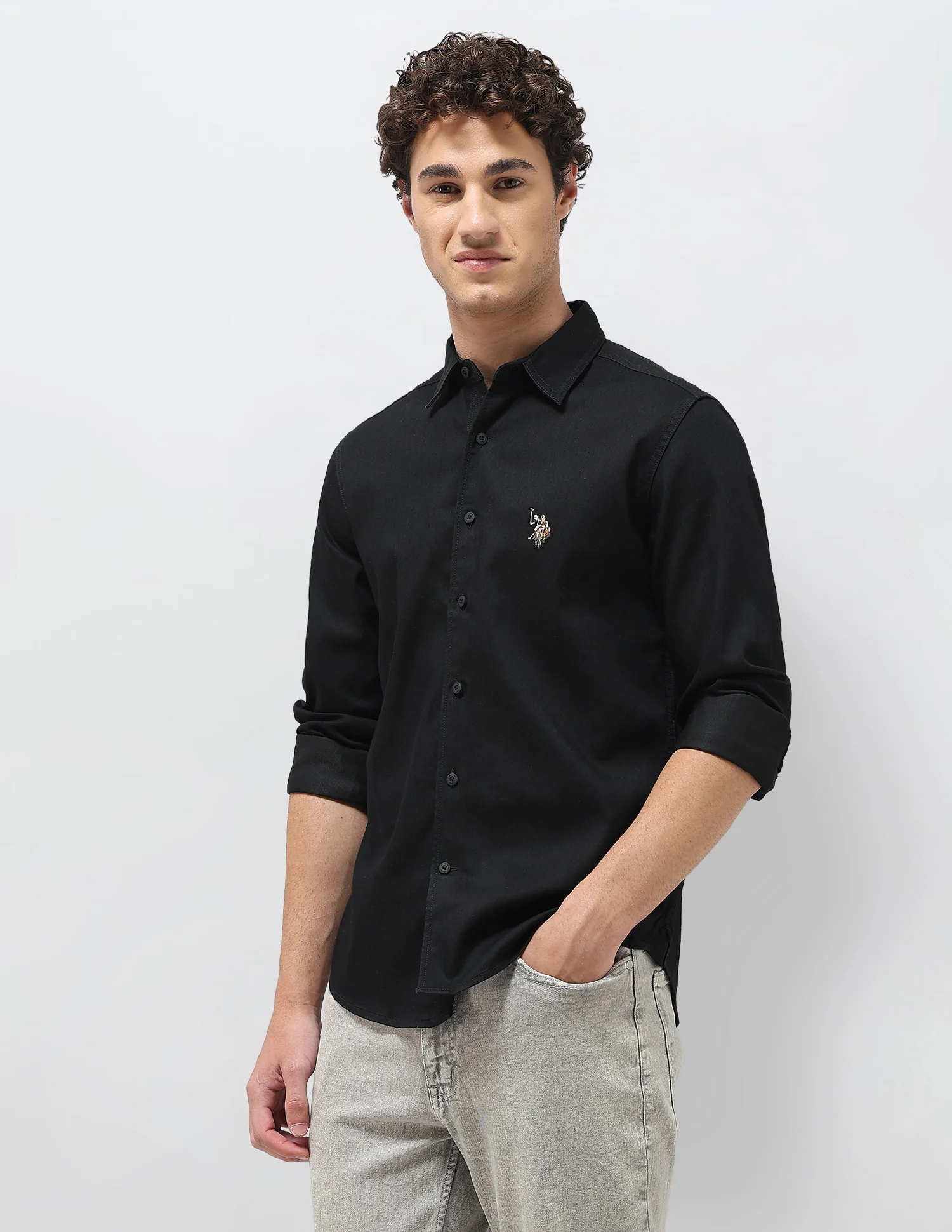 Regular Fit Twill Shirt - Image 4