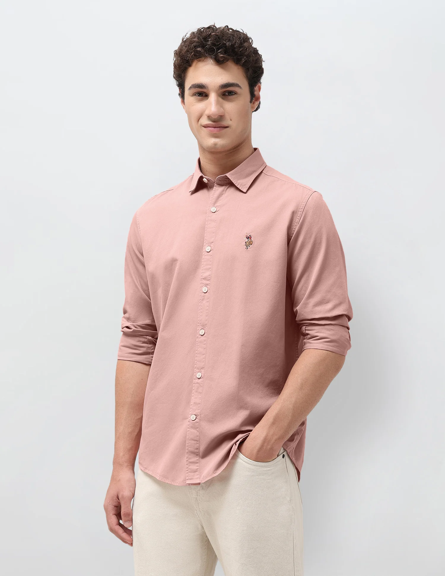 Regular Fit Twill Shirt - Image 4