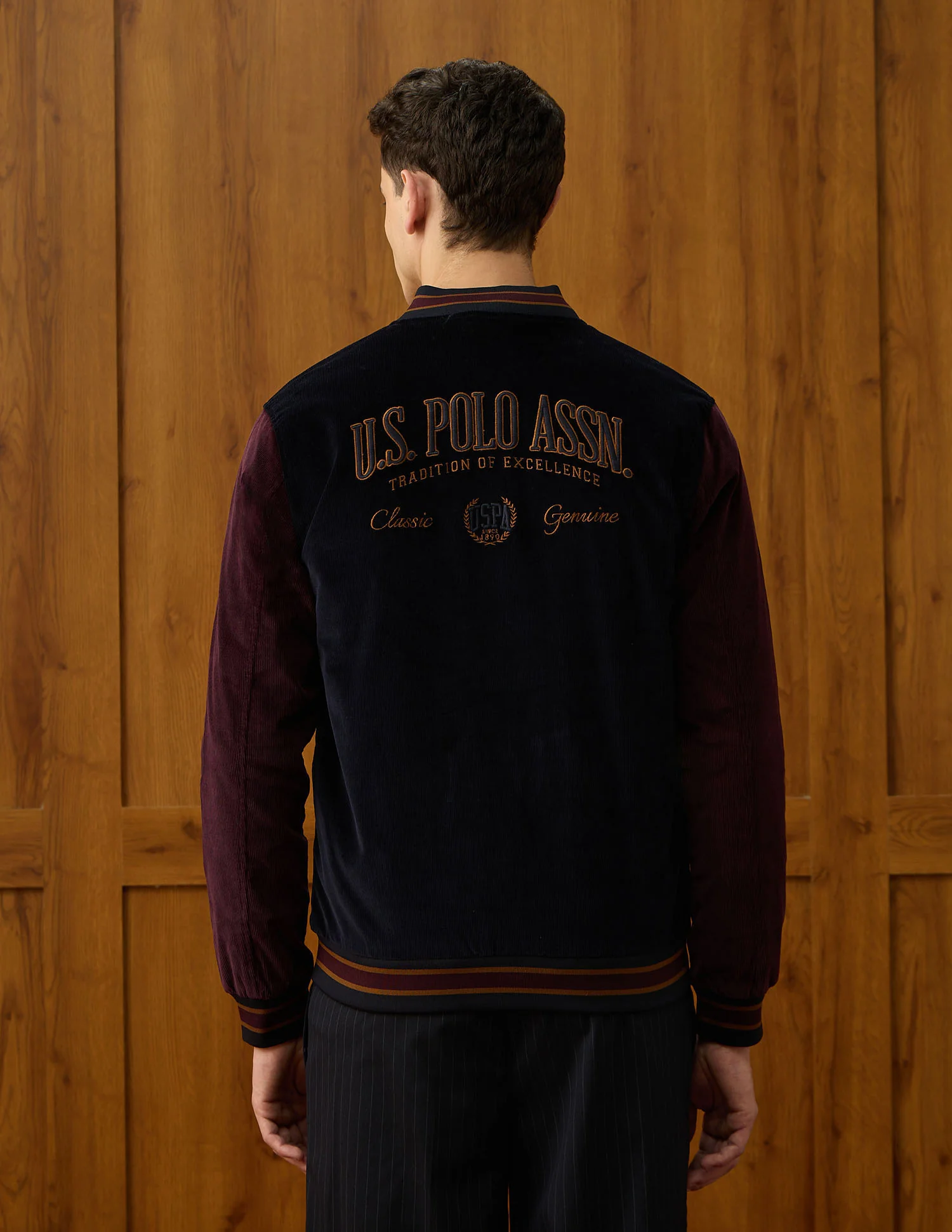 Regular Fit Varsity Theatre Varsity Jacket - Image 5