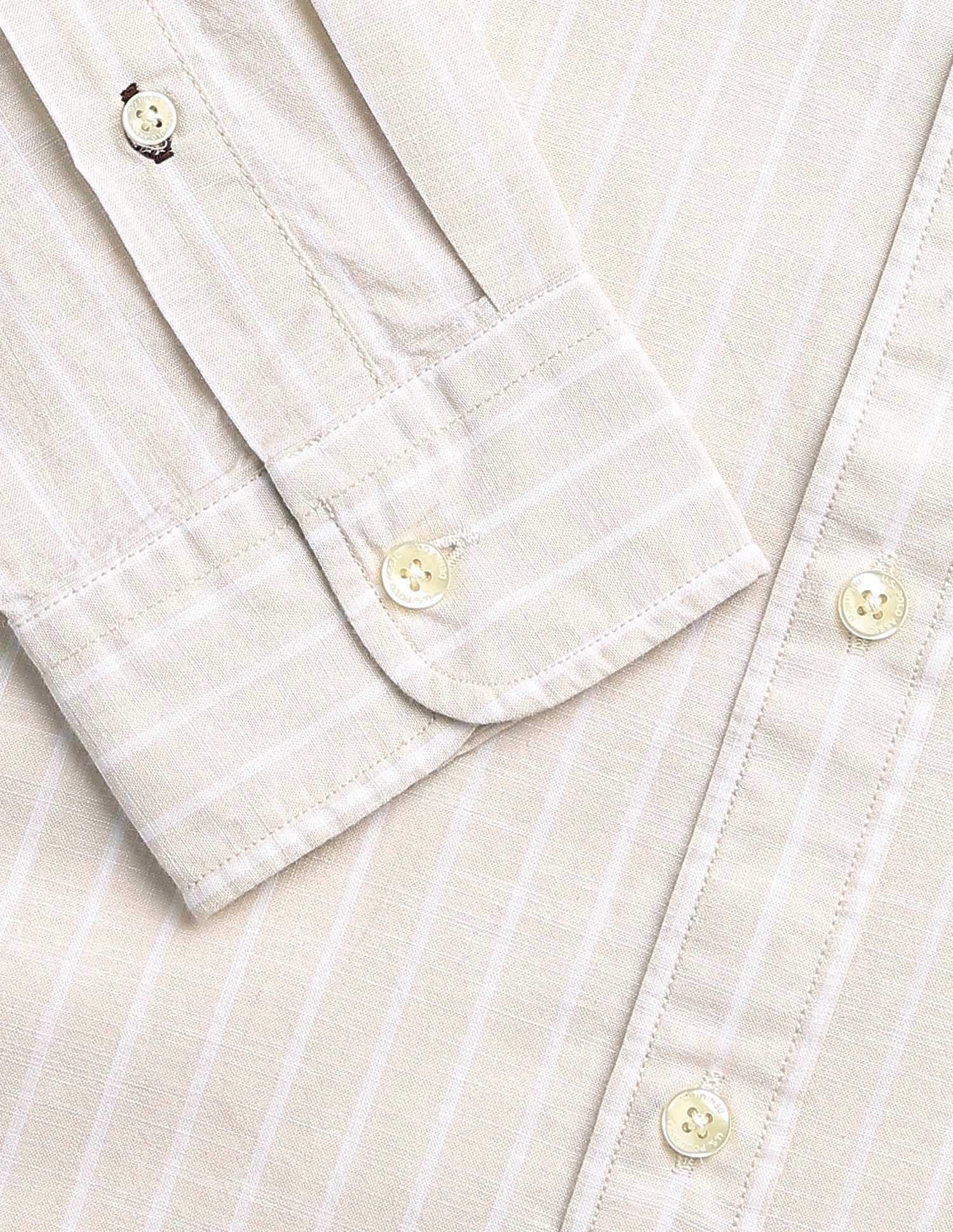 Regular Fit Vertical Striped Shirt - Image 8