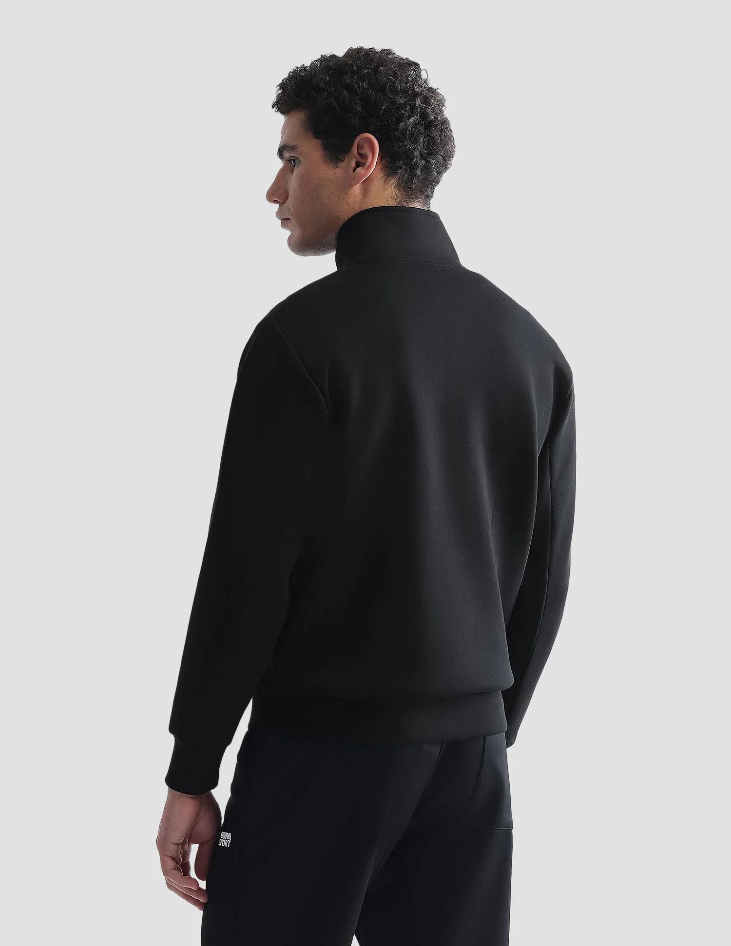 Regular Fit Zipper Active Sweatshirt - Image 5