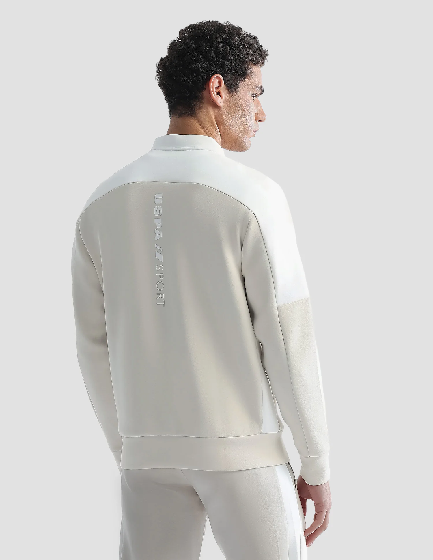 Regular Fit Zipper Active Sweatshirt - Image 5