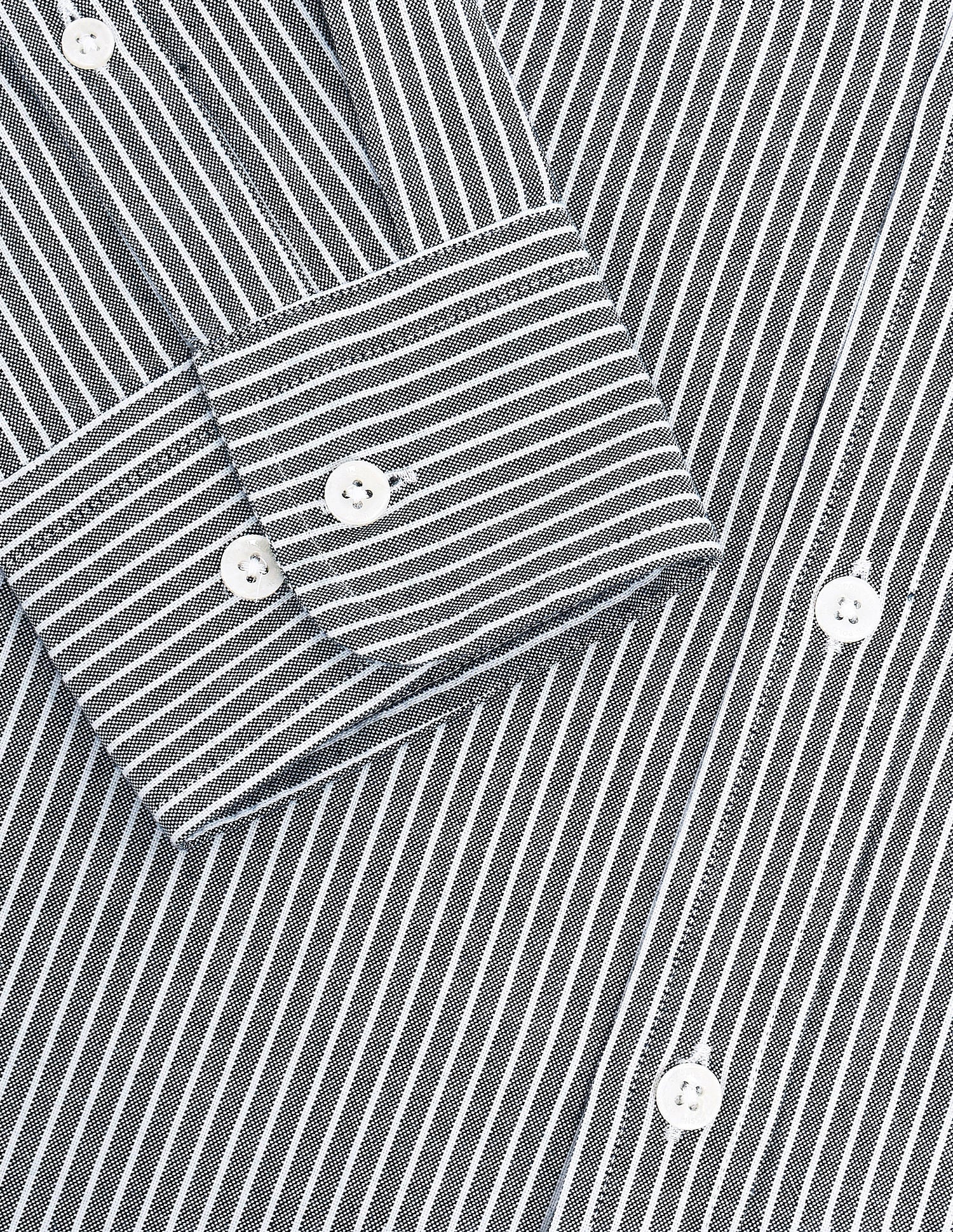 Regular Vertical Striped Shirt - Image 8