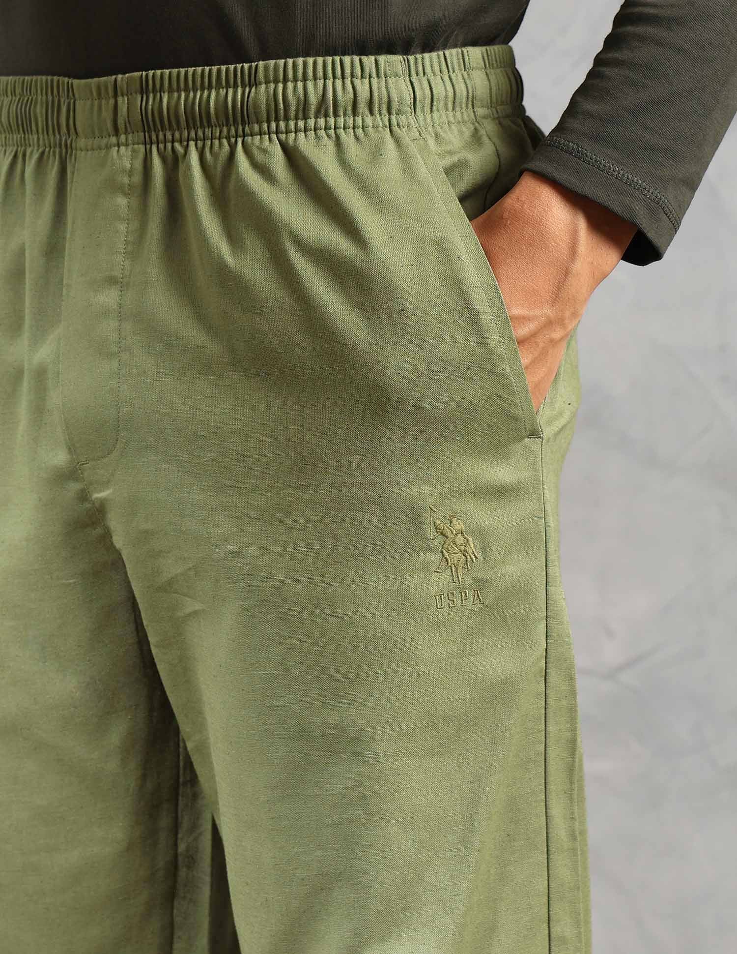 Relaxed Fit Cotton Linen OELP8 Lounge Pants - Pack Of 1 - Image 7