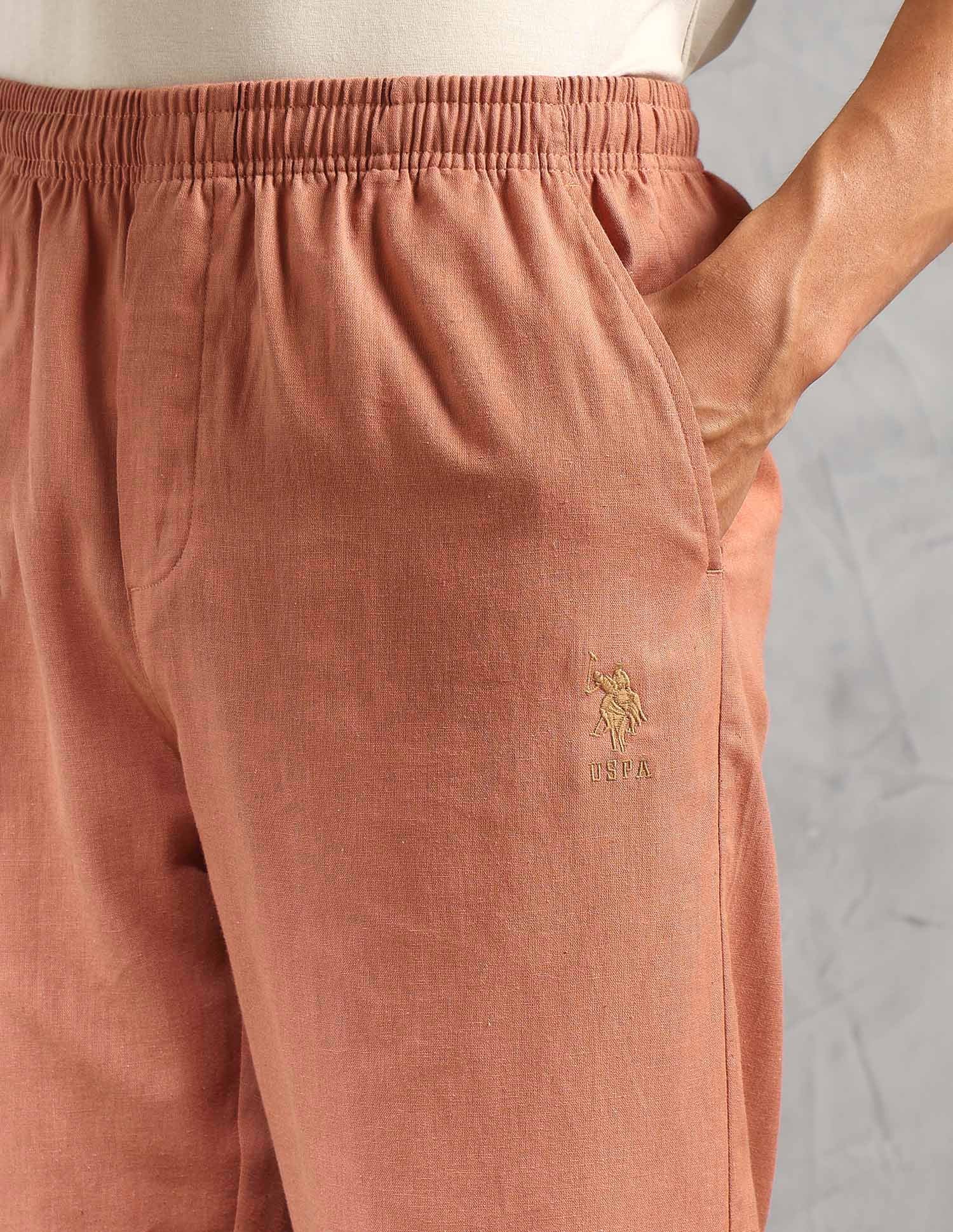 Relaxed Fit Cotton Linen OELP8 Lounge Pants - Pack Of 1 - Image 7