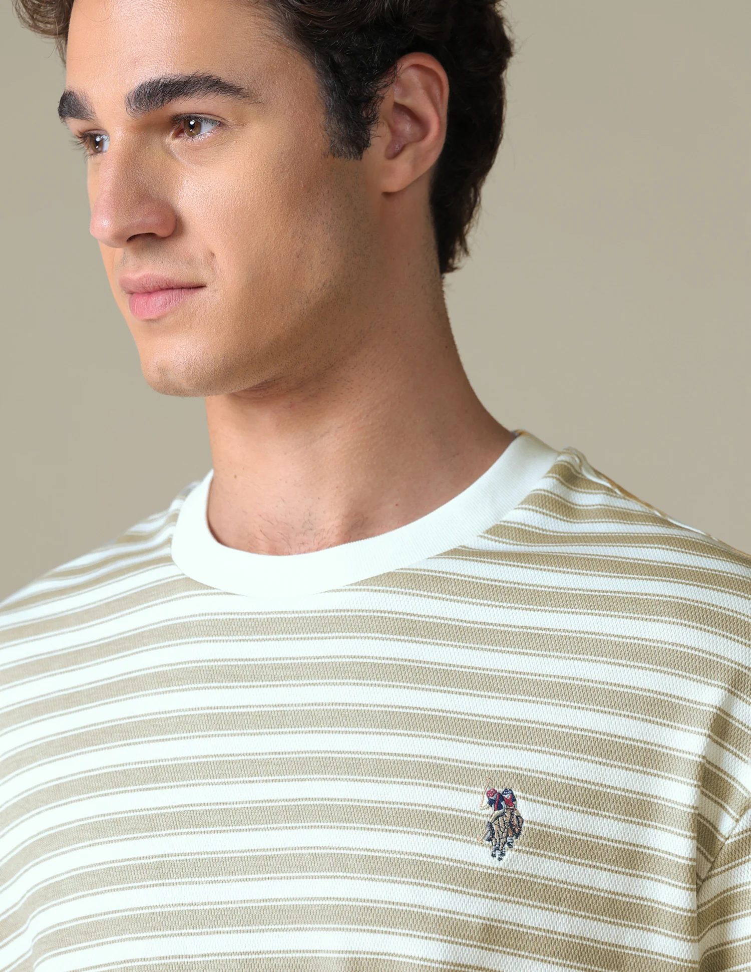 Relaxed Fit Horizontal Striped T-Shirt - Image 7