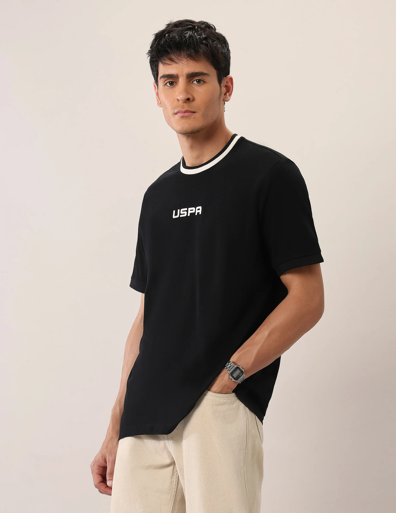 Relaxed Fit Pure Cotton T-Shirt - Image 4