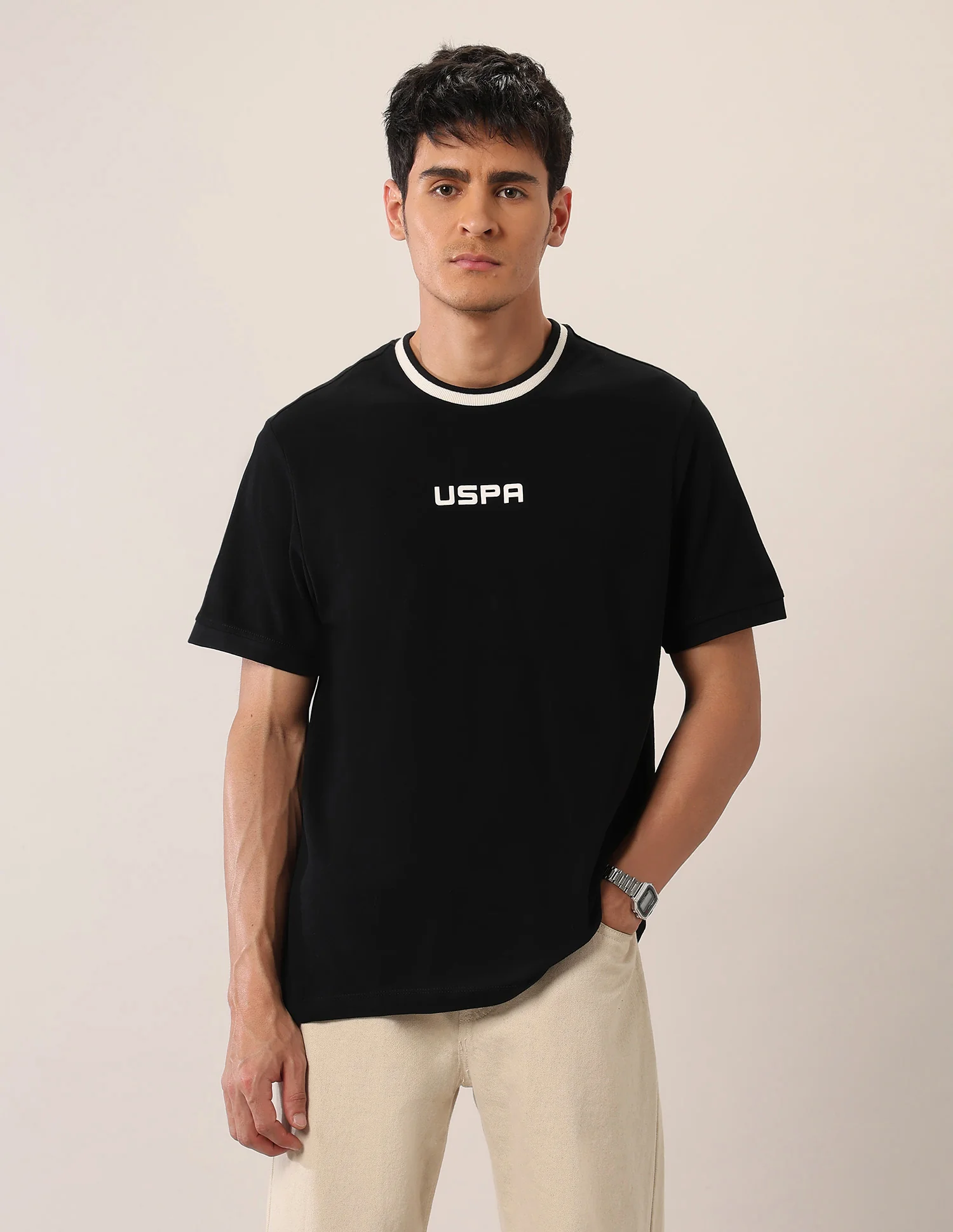Relaxed Fit Pure Cotton T-Shirt - Image 6