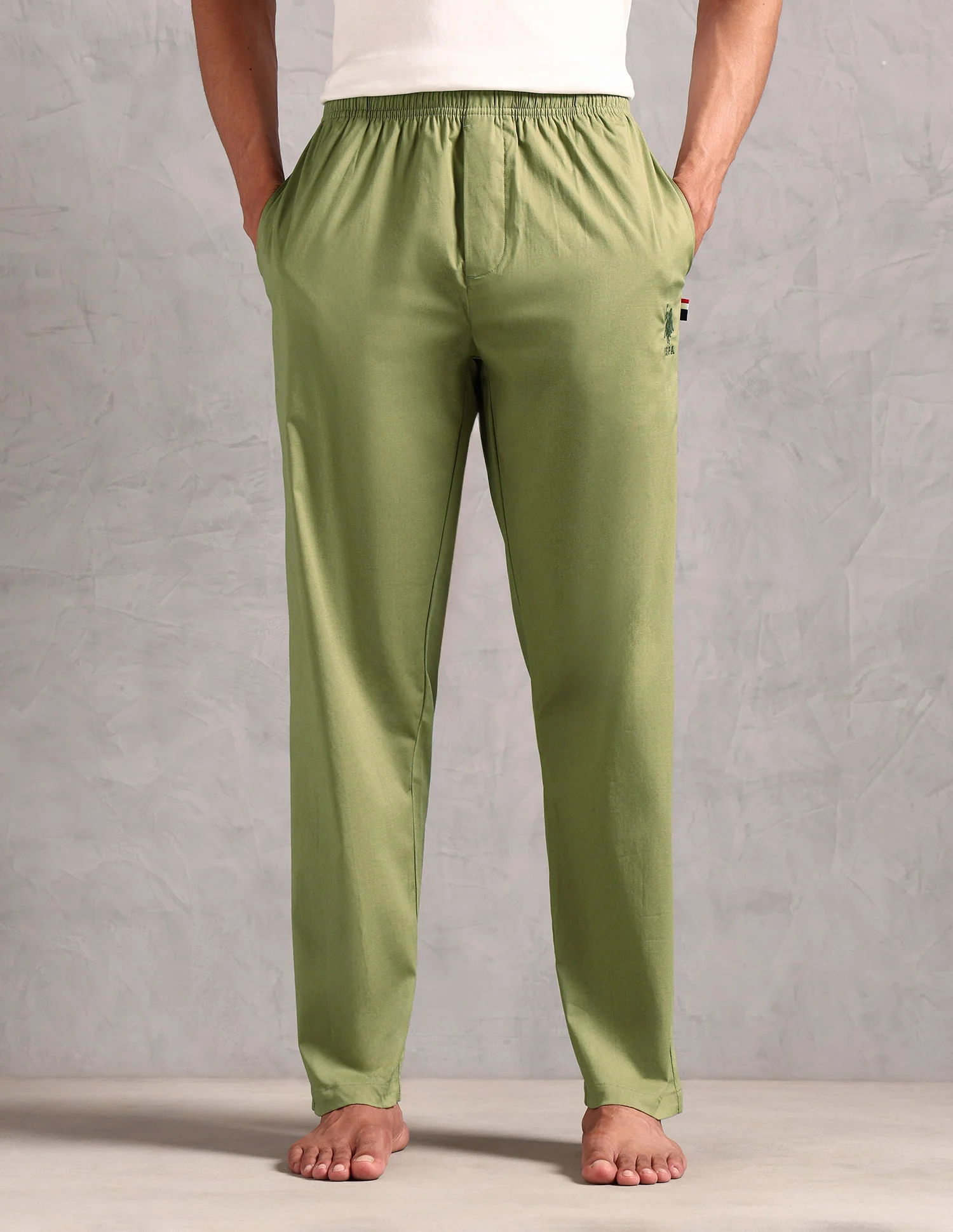 Relaxed Fit Solid LP003 Lounge Pants - Pack Of 1