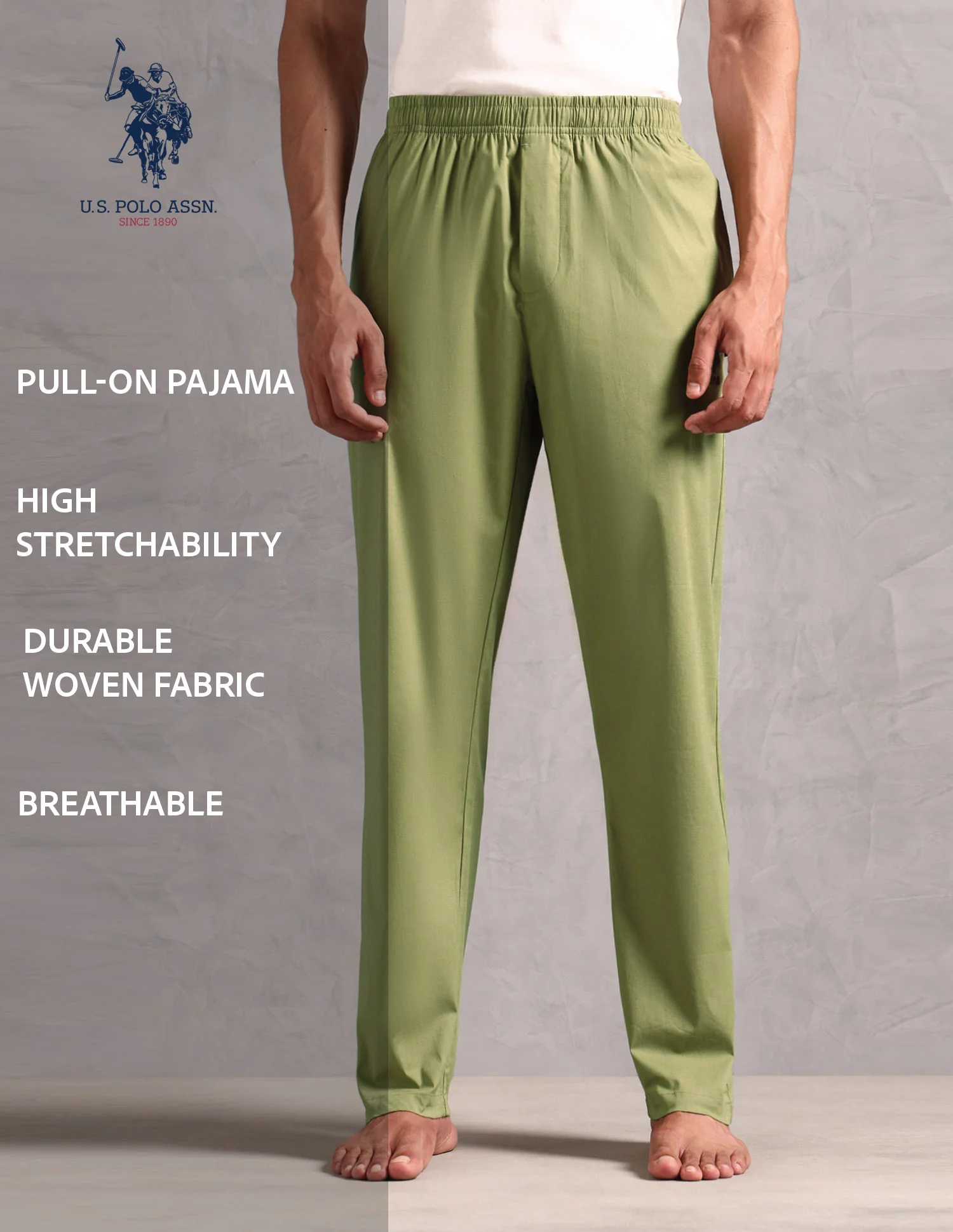 Relaxed Fit Solid LP003 Lounge Pants - Pack Of 1 - Image 10