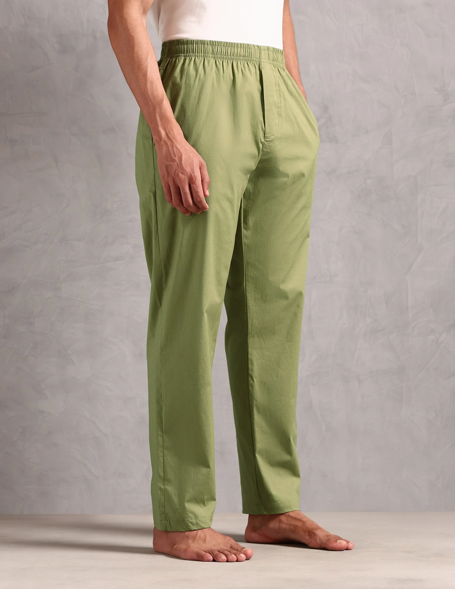 Relaxed Fit Solid LP003 Lounge Pants - Pack Of 1 - Image 4