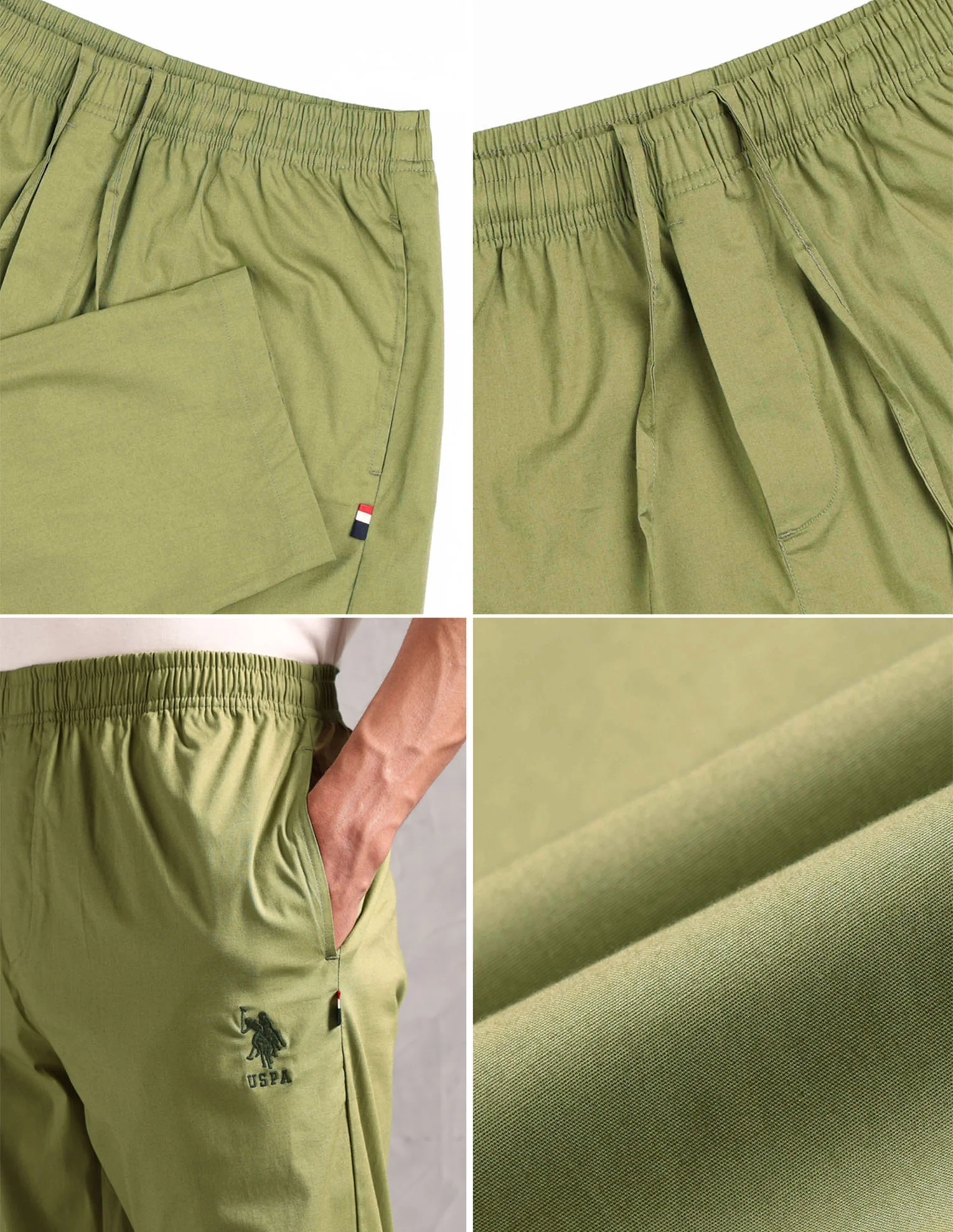 Relaxed Fit Solid LP003 Lounge Pants - Pack Of 1 - Image 9