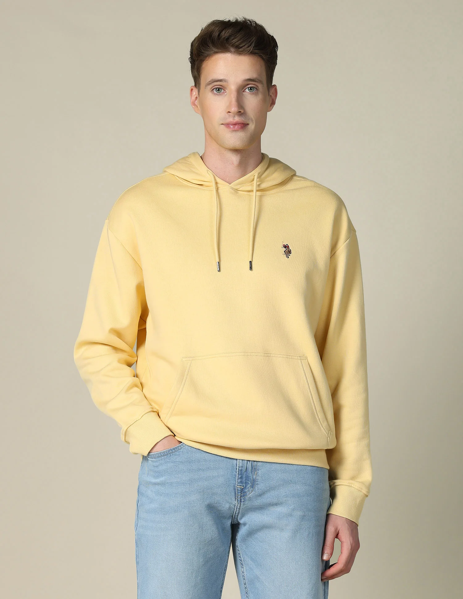 Relaxed Fit Solid Sweatshirt - Image 6